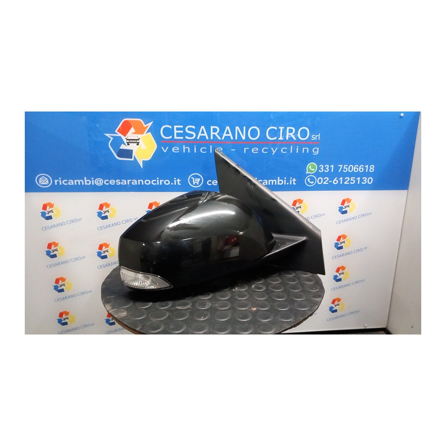 RETROVISORE EST. REGOLAZ. ELETTR. TIPO 03 DX. 143 RENAULT LAGUNA 3A SERIE (09/07-) M9RJ8 963010154R