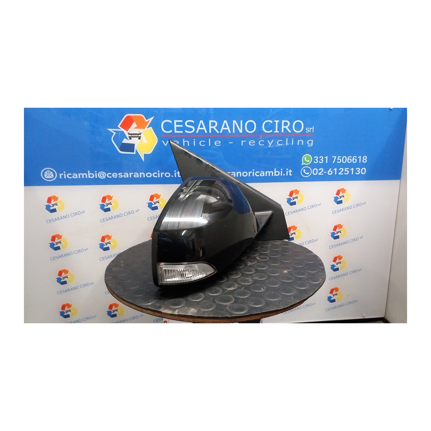 RETROVISORE EST. REGOLAZ. ELETTR. TIPO 03 DX. 143 RENAULT LAGUNA 3A SERIE (09/07-) M9RJ8 963010154R