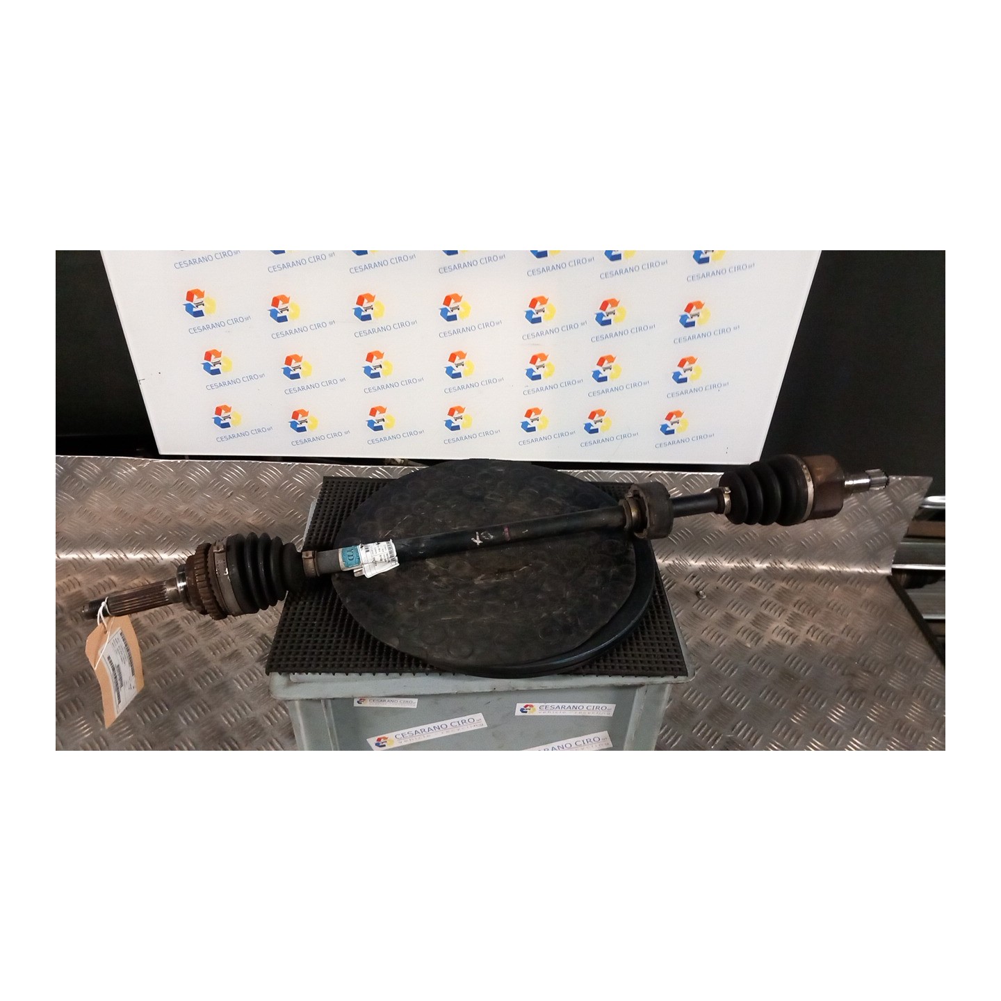 SEMIALBERO ANT. COMPL. DX. 144 CHEVROLET (DAEWOO) MATIZ (M100) (12/00-02/06) B10S 96287814