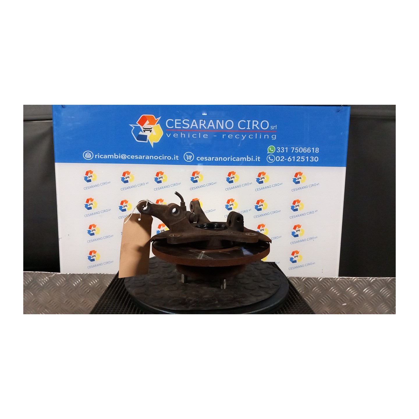 MONTANTE SOSP. ANT. DX. 146 CHEVROLET (DAEWOO) MATIZ (M100) (12/00-02/06) B10S 96284387