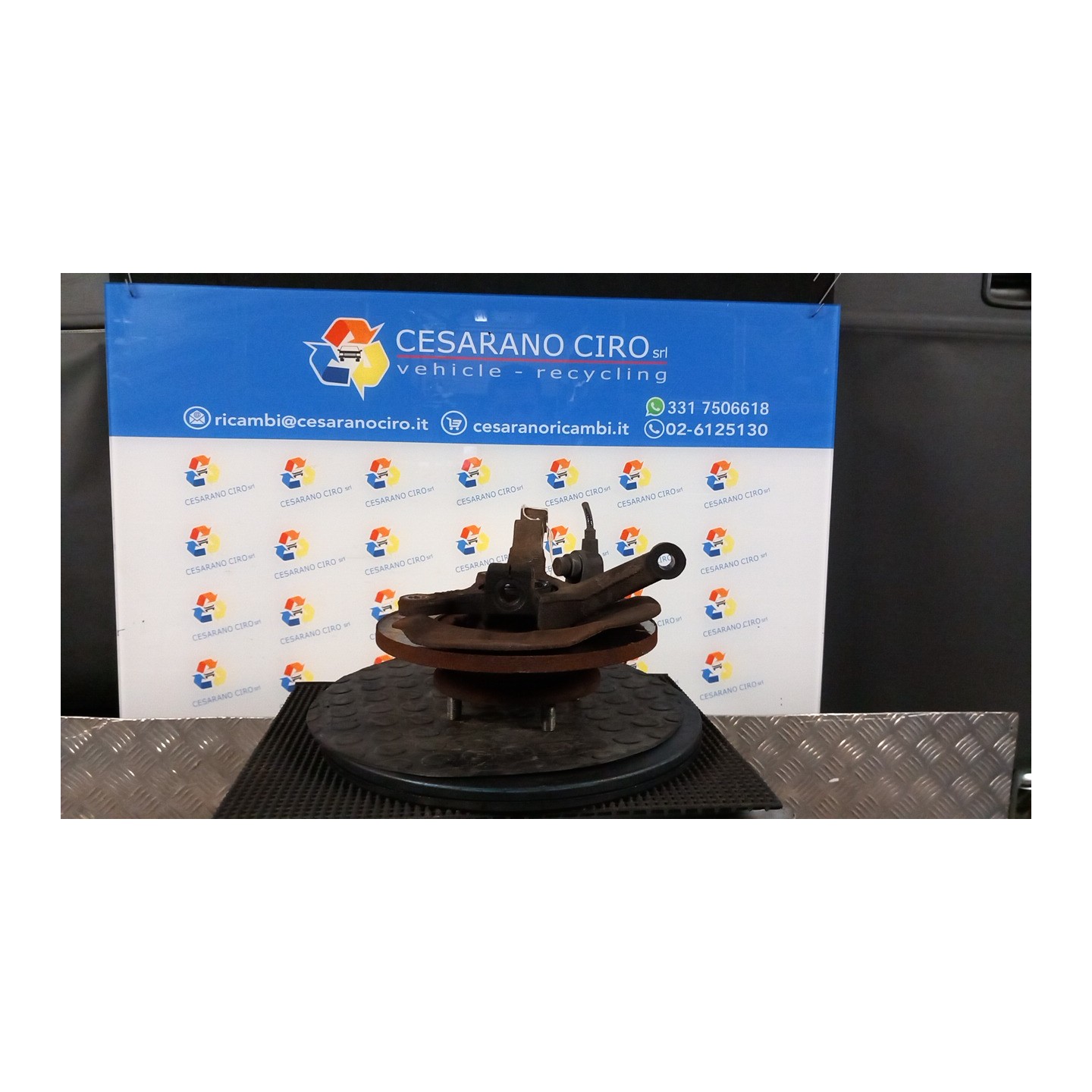 MONTANTE SOSP. ANT. DX. 146 CHEVROLET (DAEWOO) MATIZ (M100) (12/00-02/06) B10S 96284387