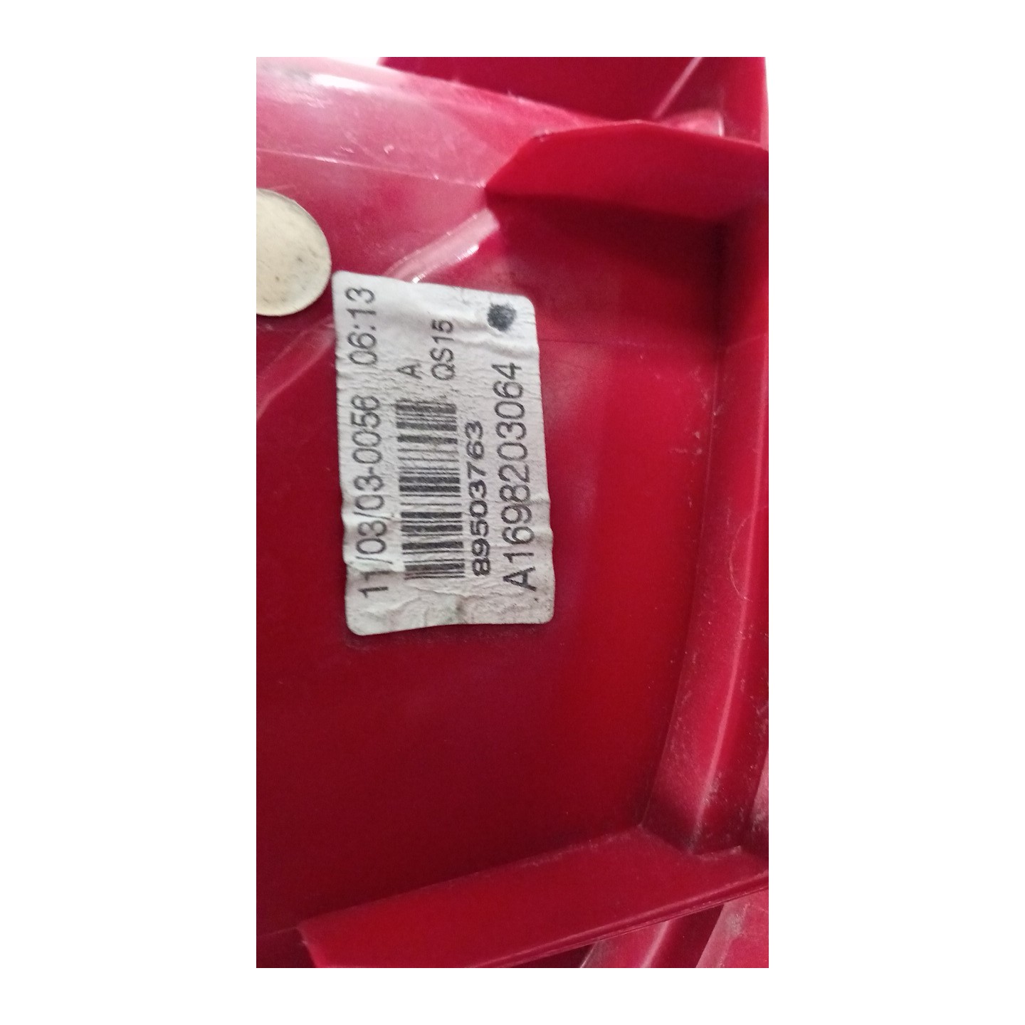 FANALE POST. P/AVANTGARDE DX. 056 MERCEDES-BENZ CLASSE A (W/C169) (07/04-04/13  A1698203064