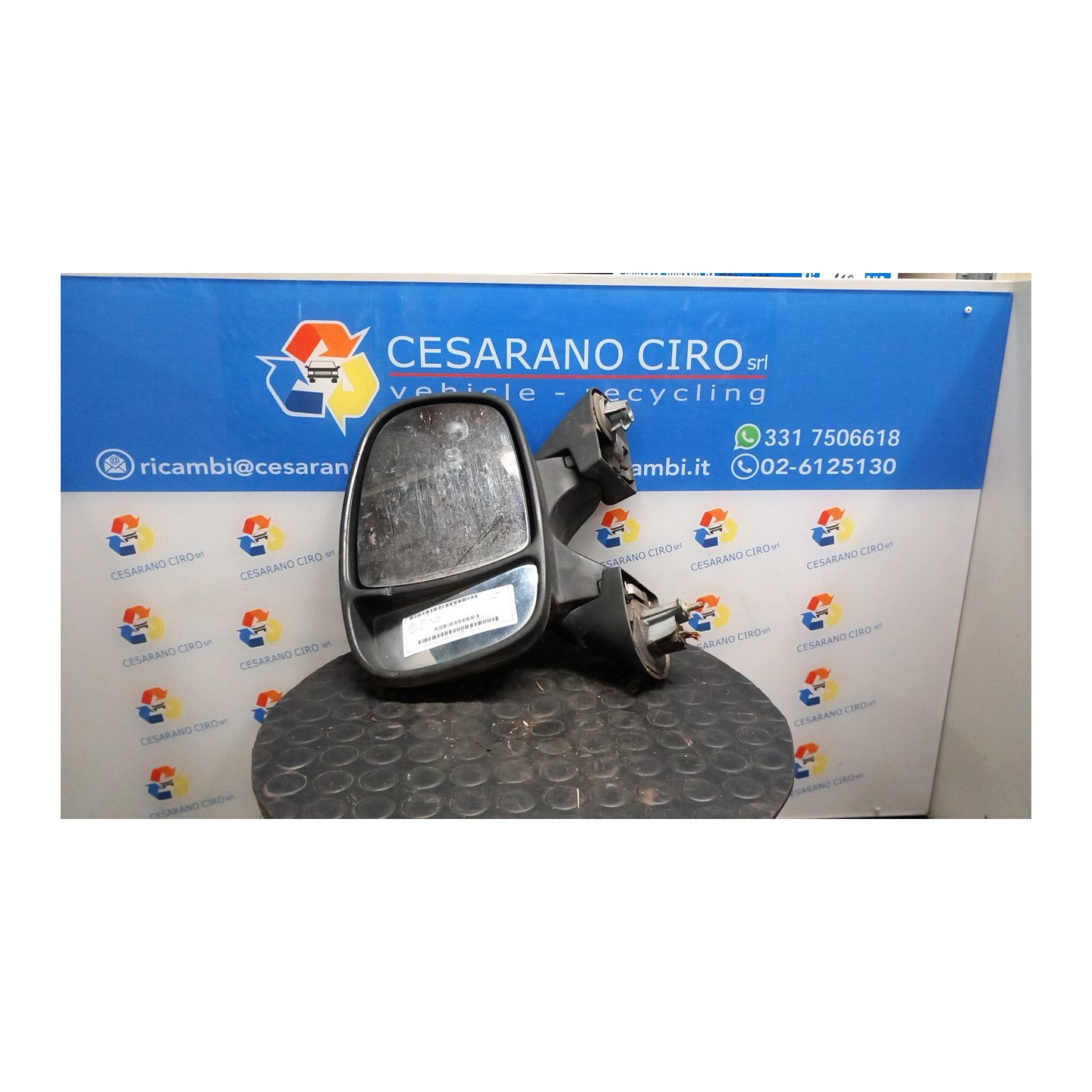 RETROVISORE EST. REGOLAZ. ELETTR. SX. 067 RENAULT TRAFIC (06/01-09/06) G9UB7 963029293R