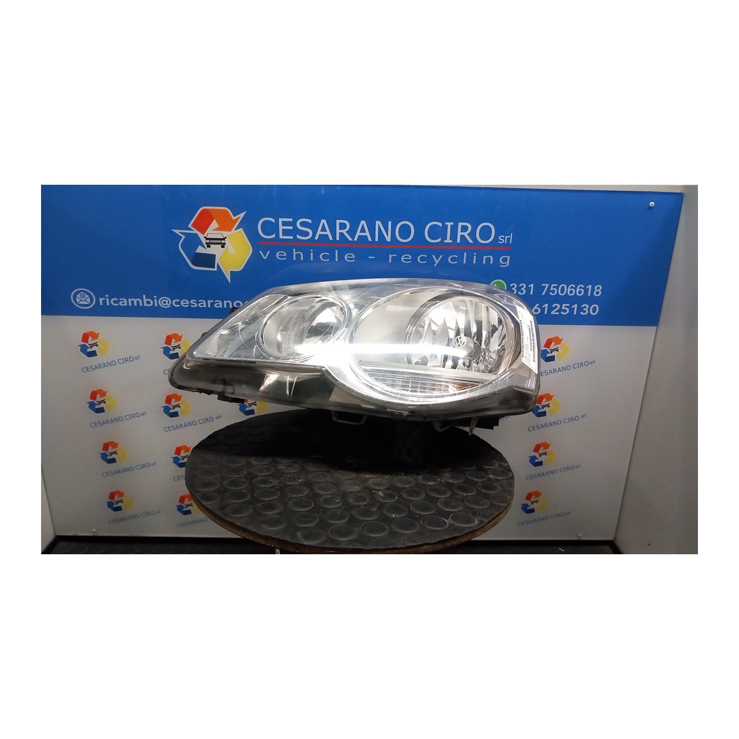 PROIETTORE VALEO SX. 099 VOLKSWAGEN POLO (9N) (04/05-) BNM 6Q1941007AT