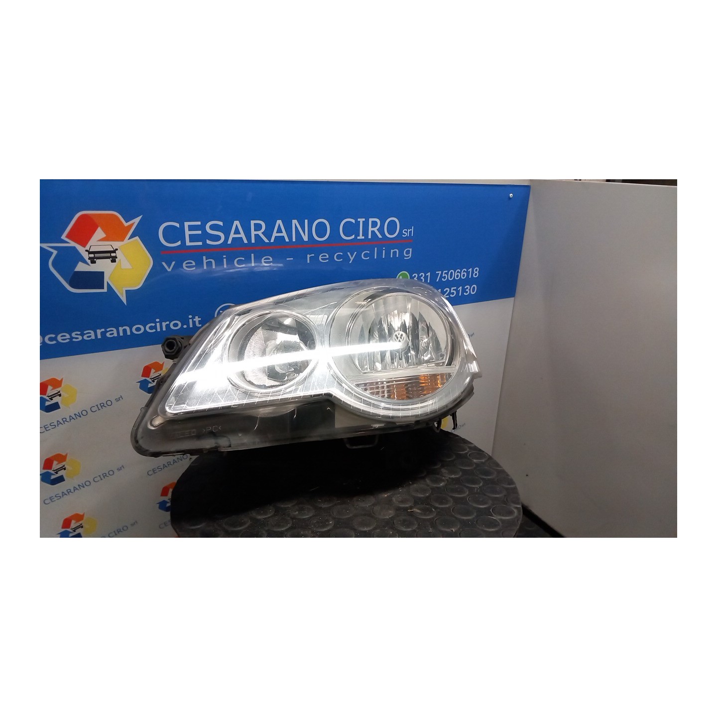 PROIETTORE VALEO SX. 099 VOLKSWAGEN POLO (9N) (04/05-) BNM 6Q1941007AT
