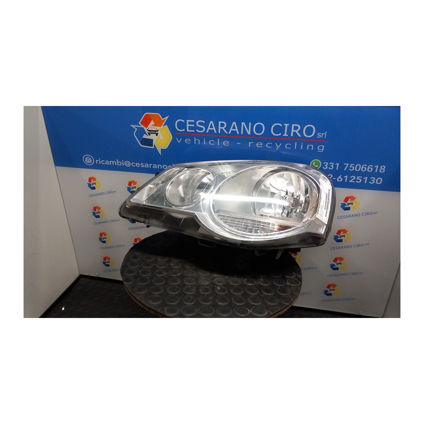 PROIETTORE VALEO SX. 099 VOLKSWAGEN POLO (9N) (04/05-) BNM 6Q1941007AT