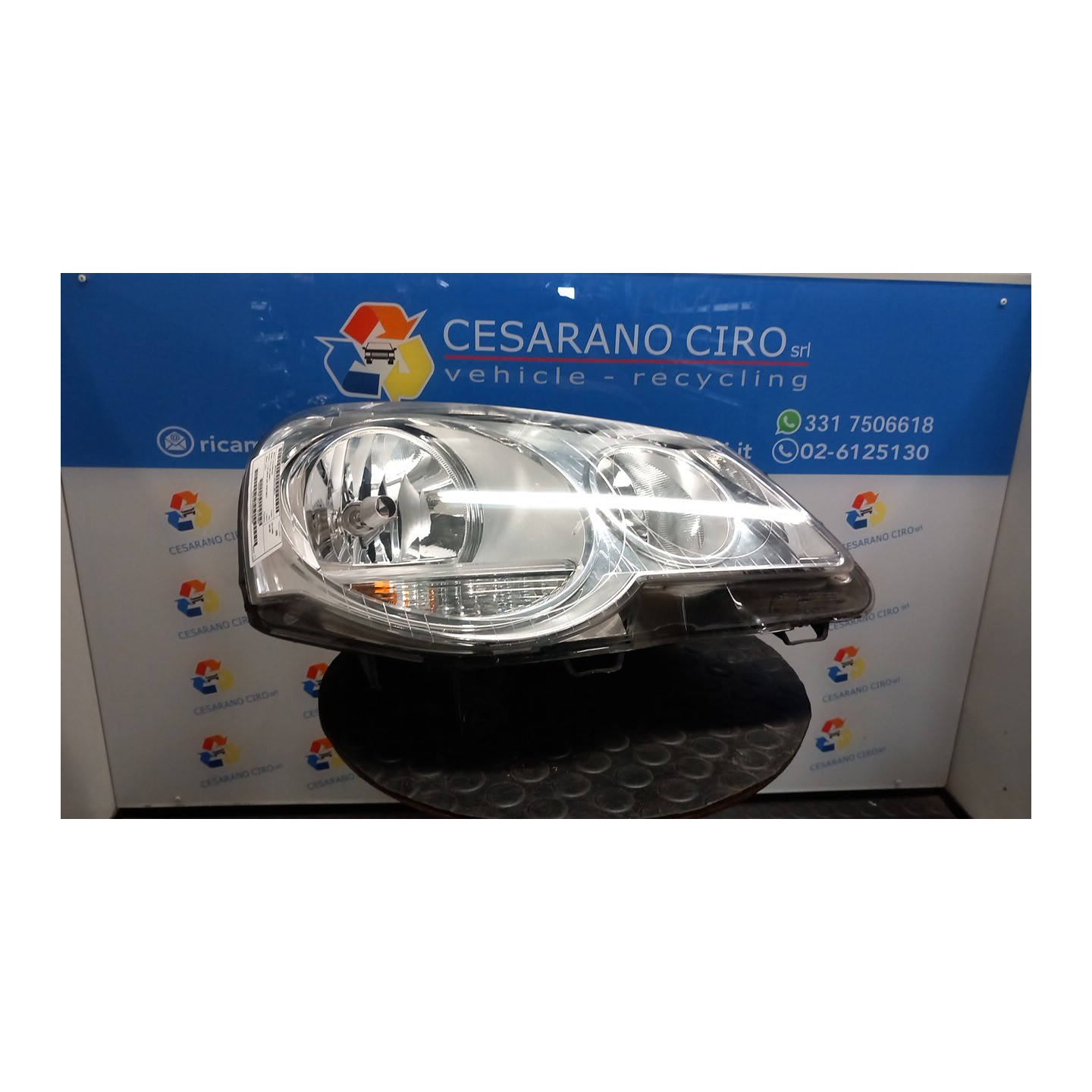 PROIETTORE VALEO DX. 101 VOLKSWAGEN POLO (9N) (04/05-) BUD 6Q1941008AT