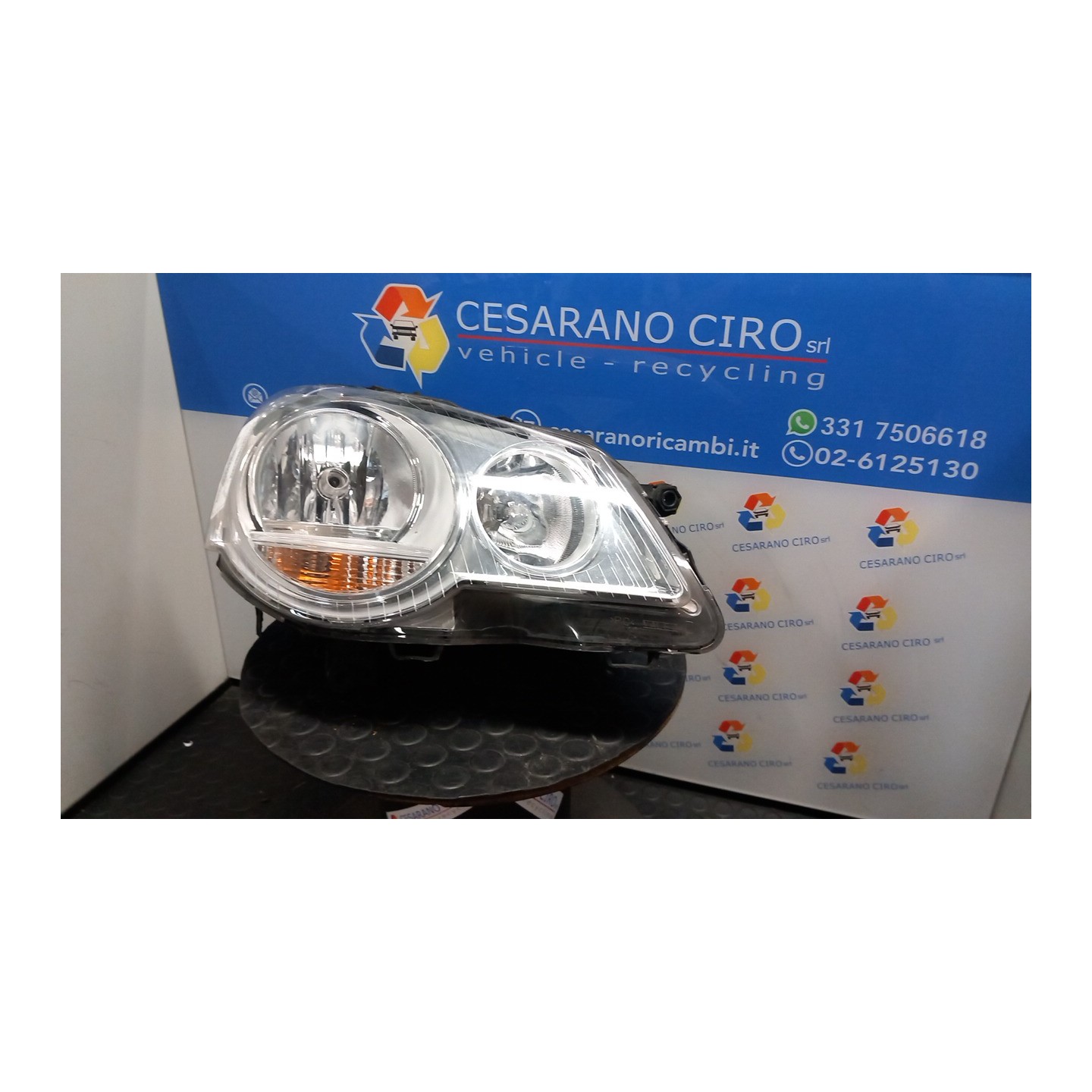 PROIETTORE VALEO DX. 101 VOLKSWAGEN POLO (9N) (04/05-) BUD 6Q1941008AT