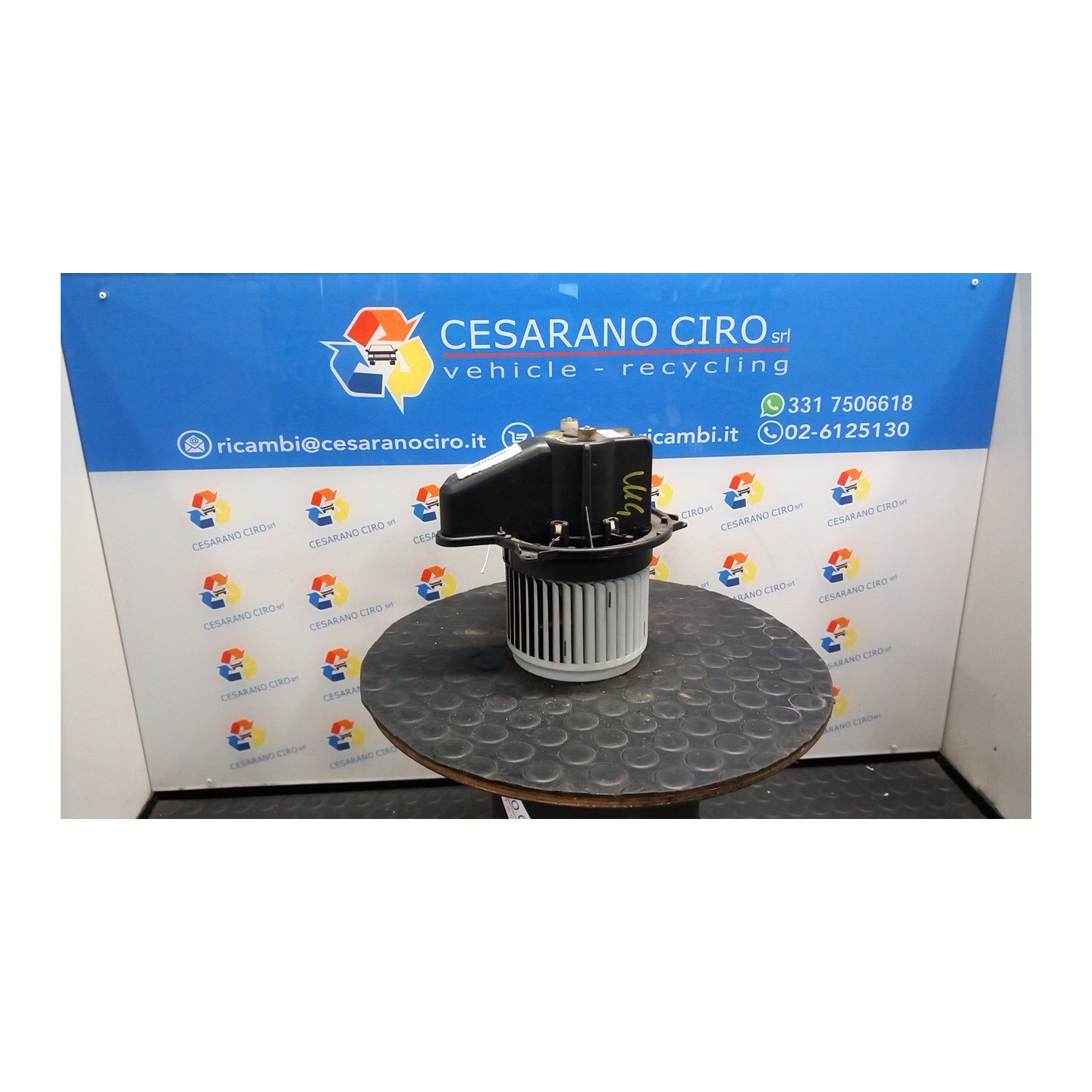 MOTORINO VENTILAZIONE ABITACOLO A/C 105 FIAT PANDA (2Q) (09/03-12/10) 188A4000 77364885