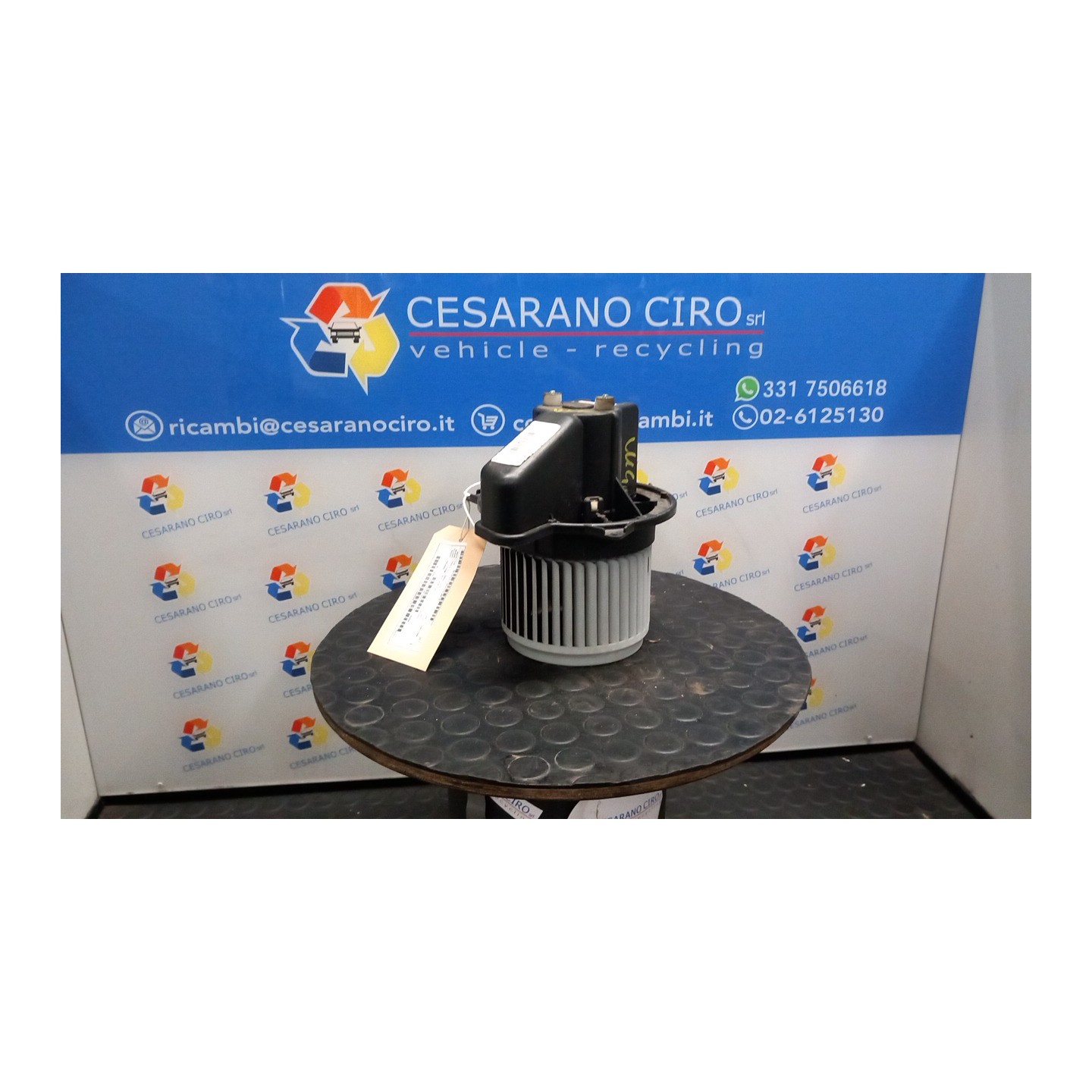 MOTORINO VENTILAZIONE ABITACOLO A/C 105 FIAT PANDA (2Q) (09/03-12/10) 188A4000 77364885