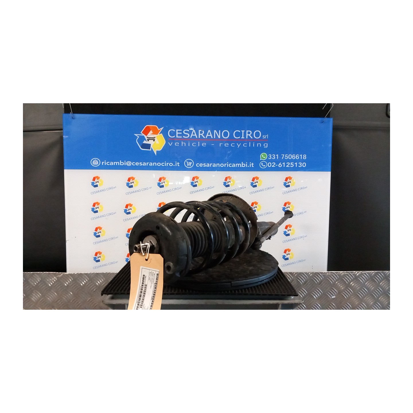 AMMORTIZZATORE ANT. P/PERNO RUOTA DIAM.72MM SX. 008 PEUGEOT 208 (01/12-11/15) 9H06 9804830980