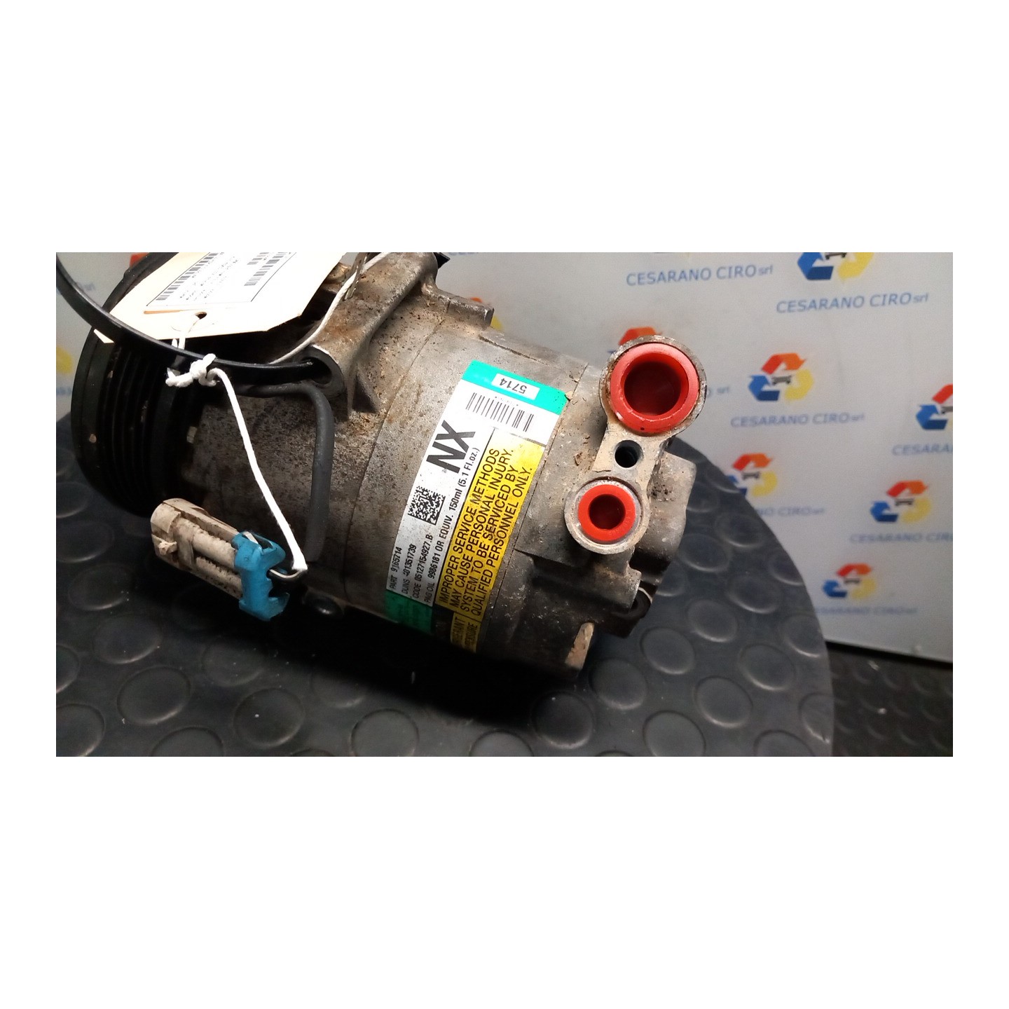 COMPRESSORE A/C 013 OPEL MERIVA (X03) (03/03-12/10) Z14XEP 13297440