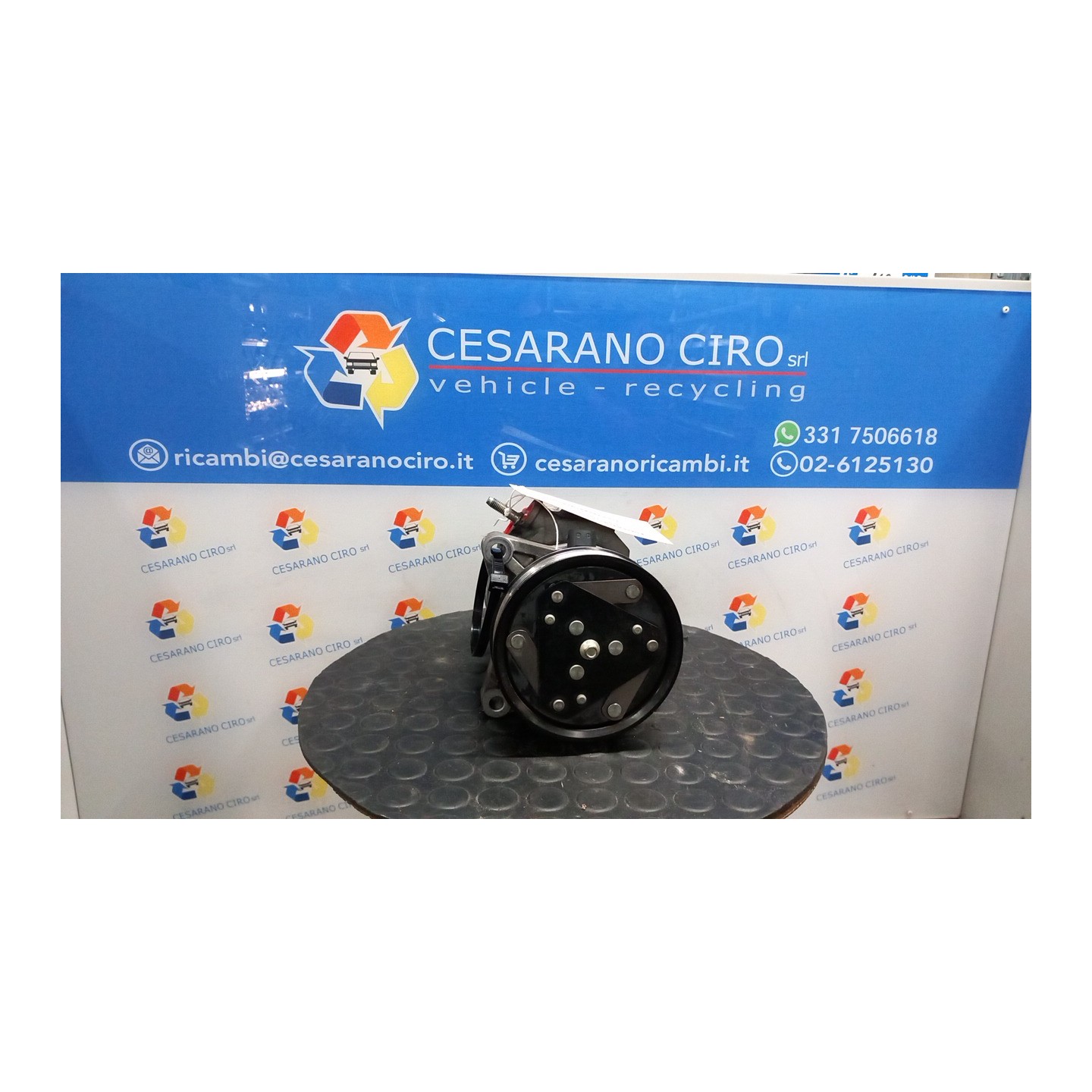 COMPRESSORE A/C COMPL. 018 CHEVROLET (DAEWOO) CAPTIVA (C100) (07/06-03/11) Z24SED 96629606