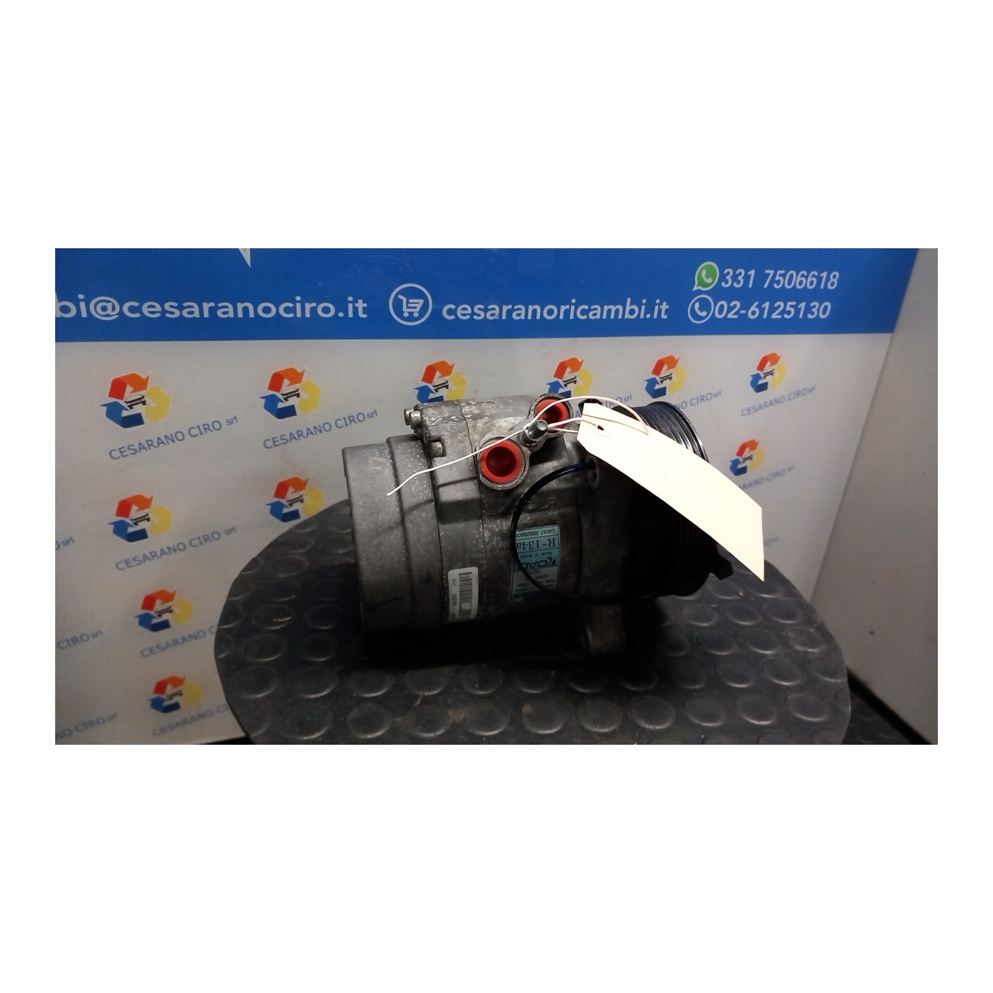 COMPRESSORE A/C COMPL. 018 CHEVROLET (DAEWOO) CAPTIVA (C100) (07/06-03/11) Z24SED 96629606