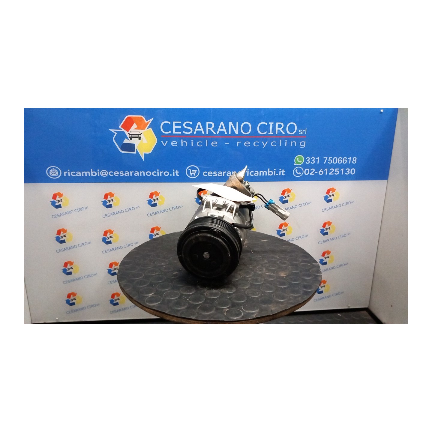 COMPRESSORE A/C 024 OPEL CORSA (X01) (10/00-06/06) Z10XEP 24427685