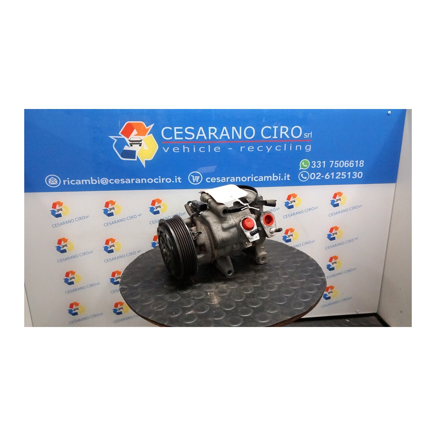 COMPRESSORE A/C REFRIG.R-R134A 041 FORD KA+ (CDU) (04/16-05/19) YSKD 1846037
