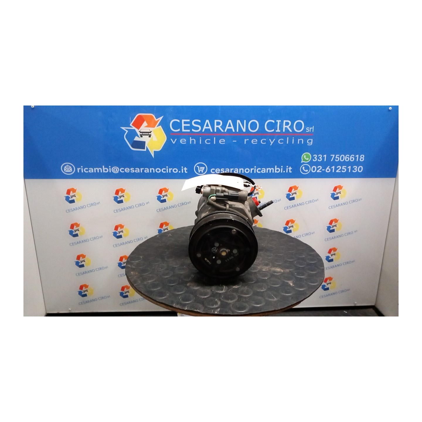 COMPRESSORE A/C REFRIG.R-R134A 041 FORD KA+ (CDU) (04/16-05/19) YSKD 1846037