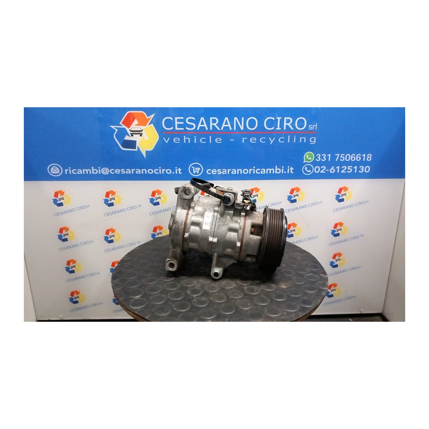 COMPRESSORE A/C REFRIG.R-R134A 041 FORD KA+ (CDU) (04/16-05/19) YSKD 1846037