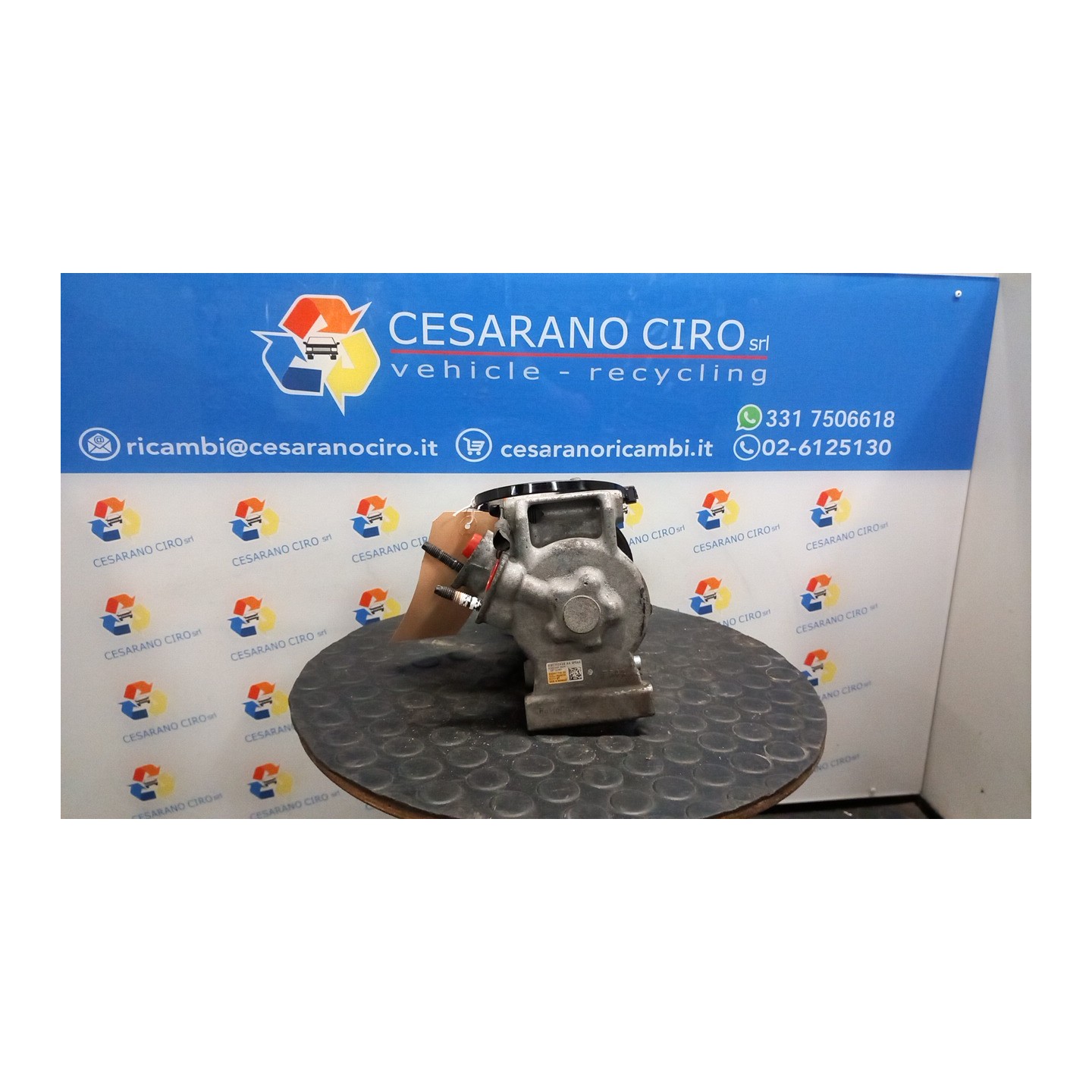 COMPRESSORE A/C REFRIG.R-R134A 041 FORD KA+ (CDU) (04/16-05/19) YSKD 1846037