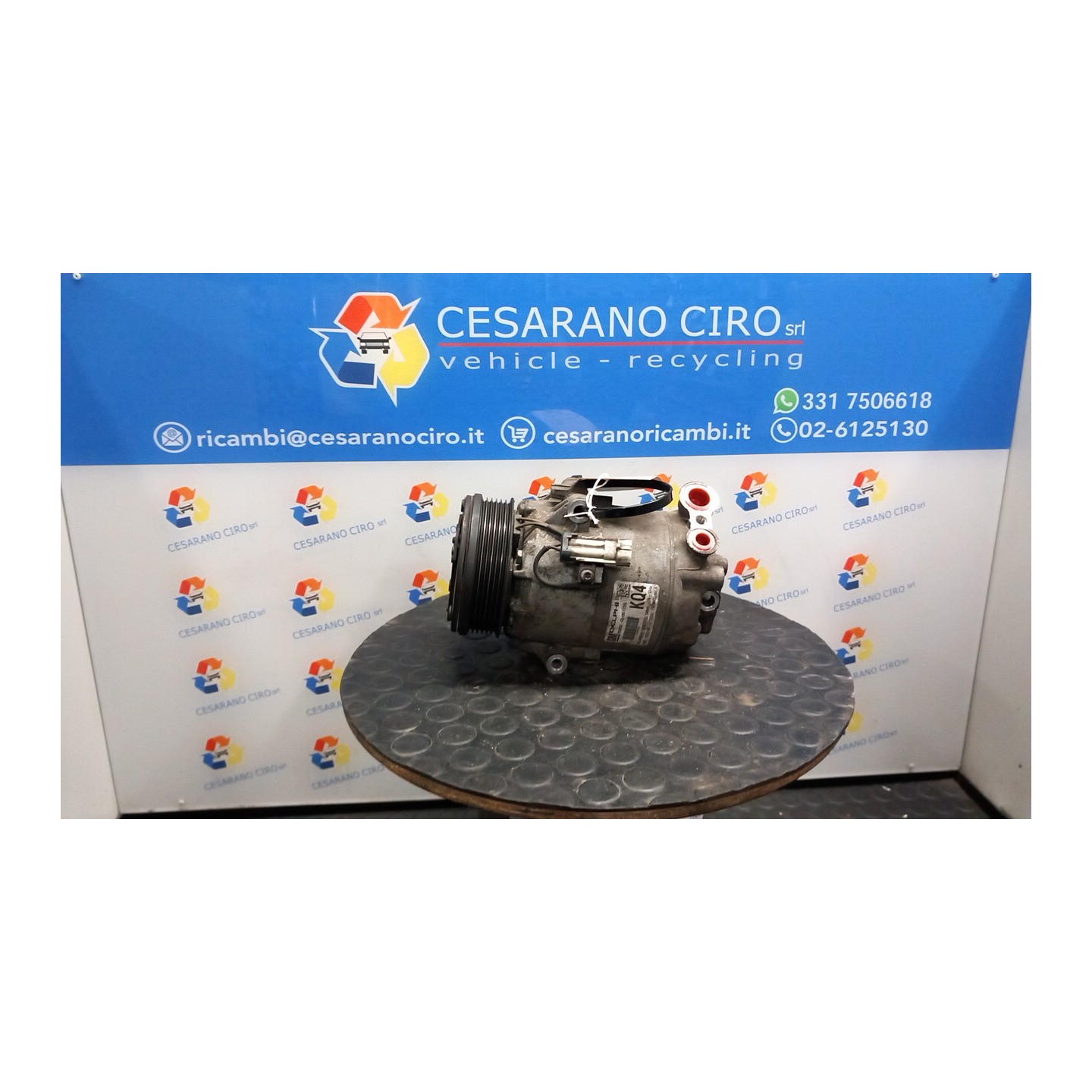 COMPRESSORE A/C 092 OPEL ASTRA (A04) (01/04-03/11) Z17DTH 13297443