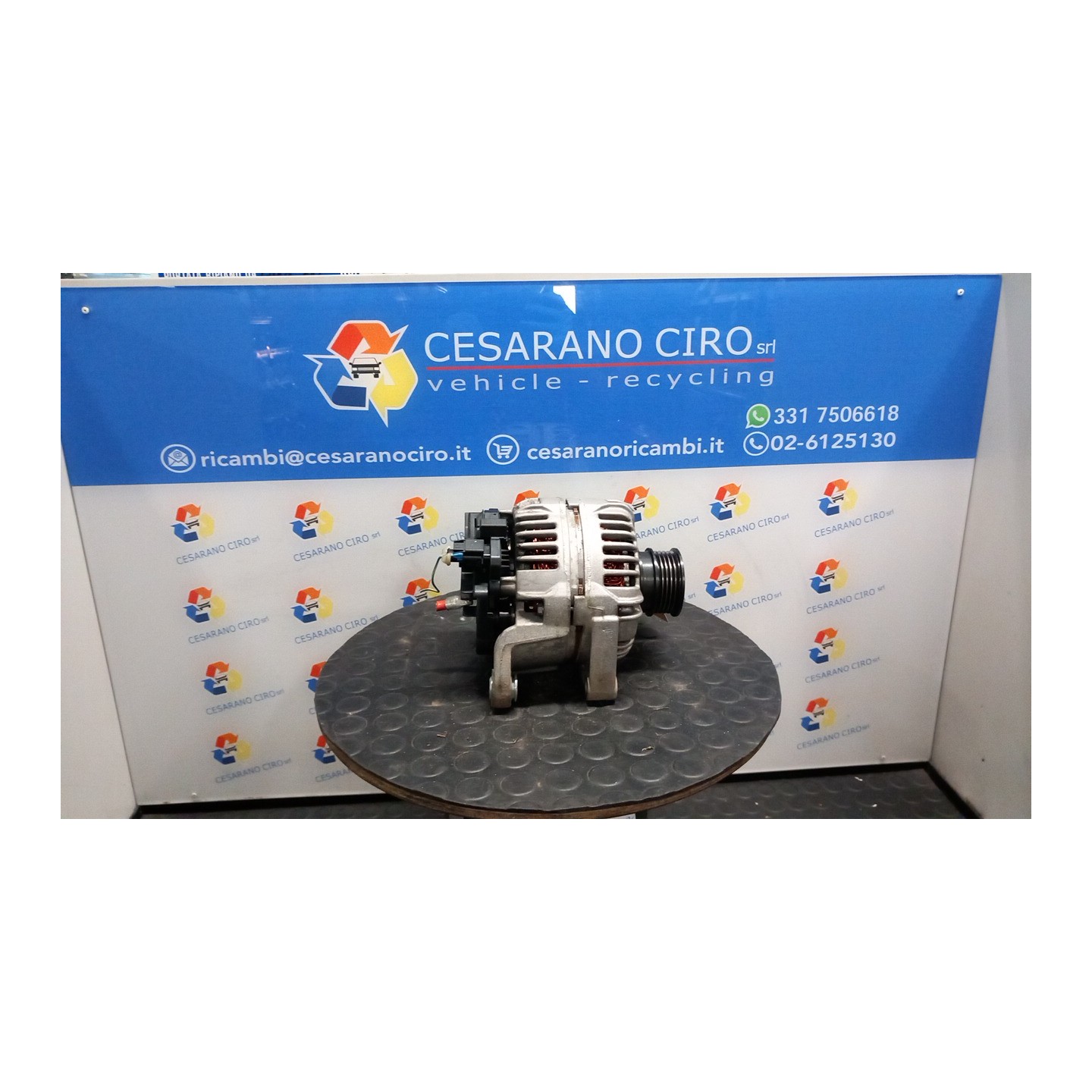 ALTERNATORE 120AMP 114 OPEL MERIVA (X03) (03/03-12/10) Z16XEP 95519865
