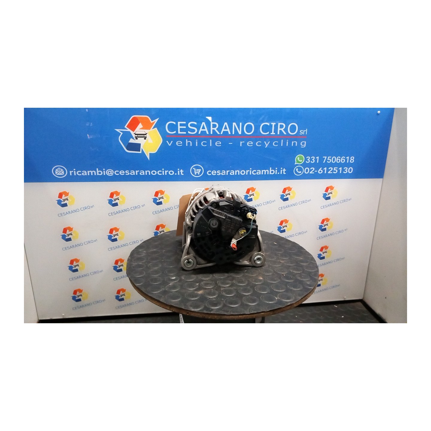 ALTERNATORE 120AMP 114 OPEL MERIVA (X03) (03/03-12/10) Z16XEP 95519865