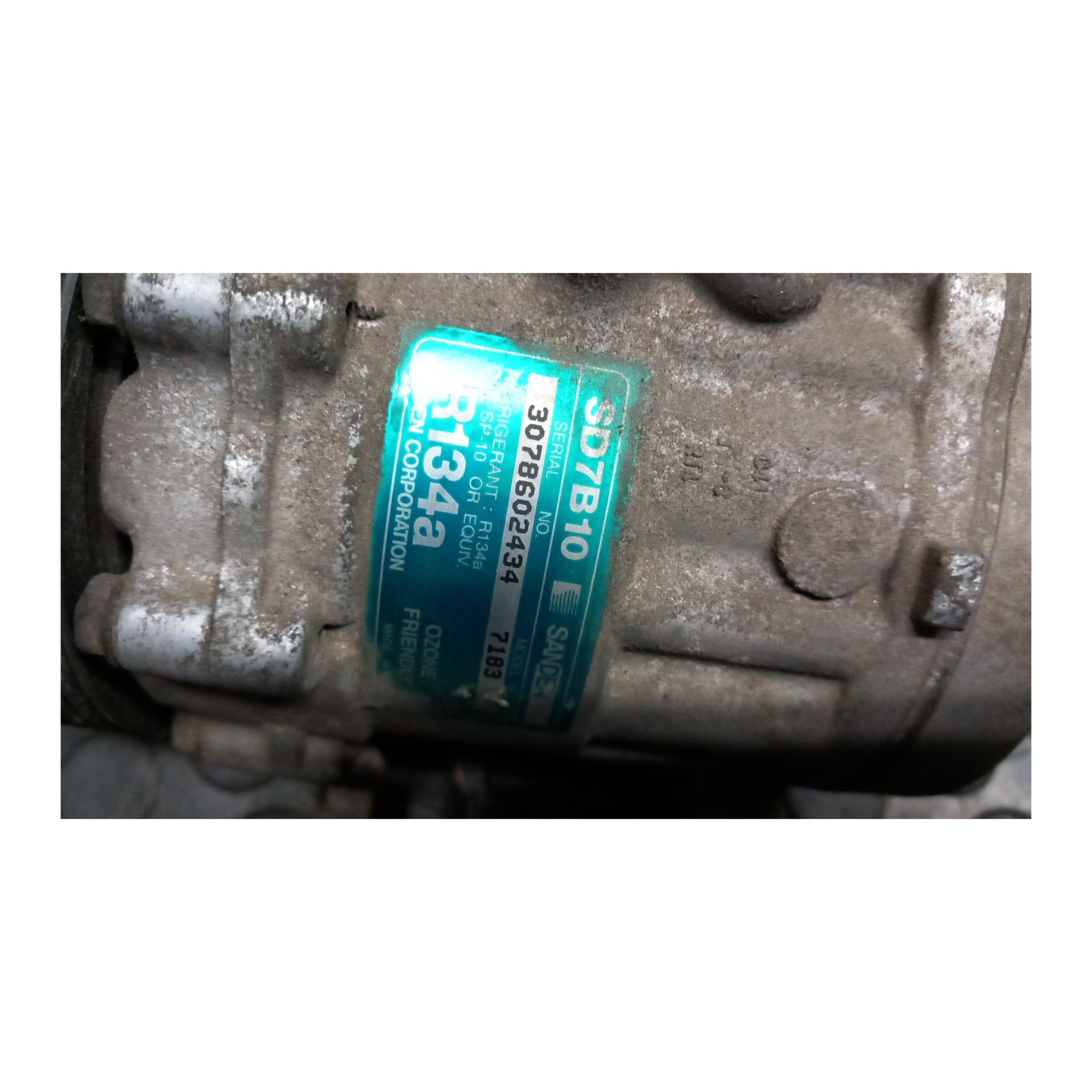 COMPRESSORE A/C 117 FIAT SEICENTO (1E) (02/98-07/05) 187A1000 46443509