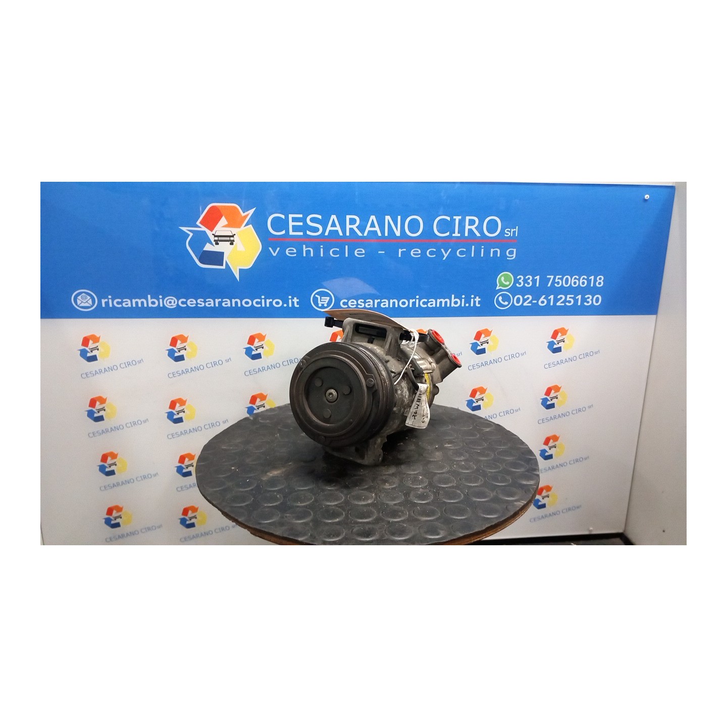 COMPRESSORE A/C 119 OPEL MERIVA (X03) (03/03-12/10) Z16XEP 93190814