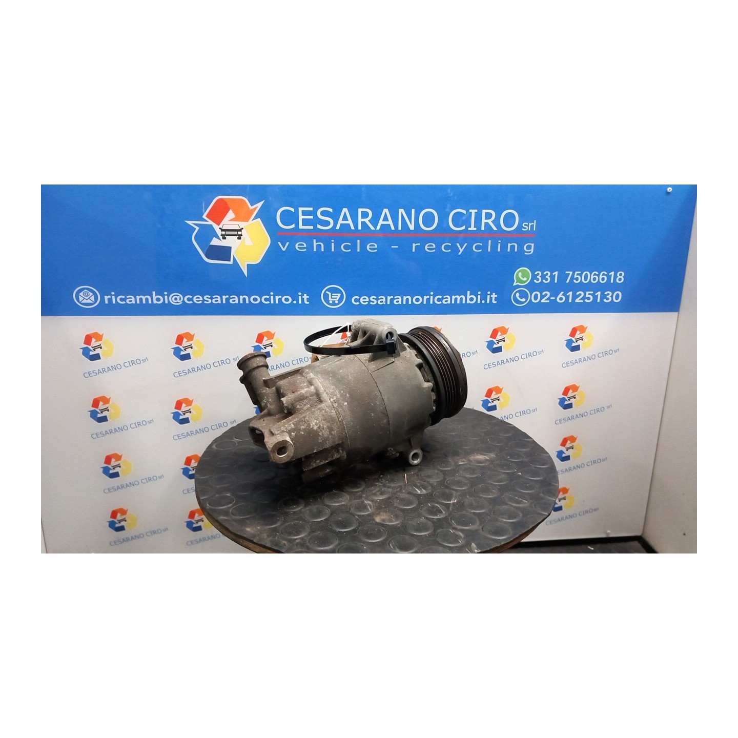 COMPRESSORE A/C 119 OPEL MERIVA (X03) (03/03-12/10) Z16XEP 93190814