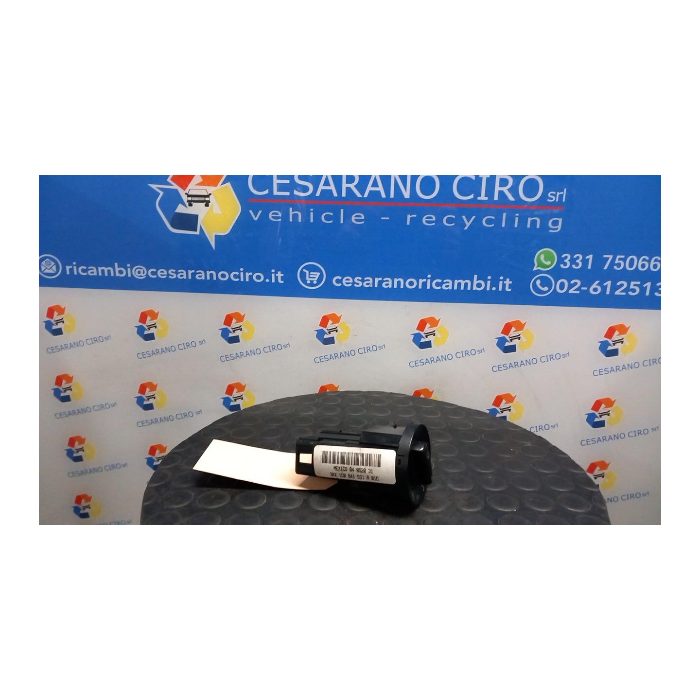 INTERRUTTORE BLOCCO COMANDO LUCI 004 VOLKSWAGEN NEW BEETLE CABRIO (1Y) AXR 1C094153120H
