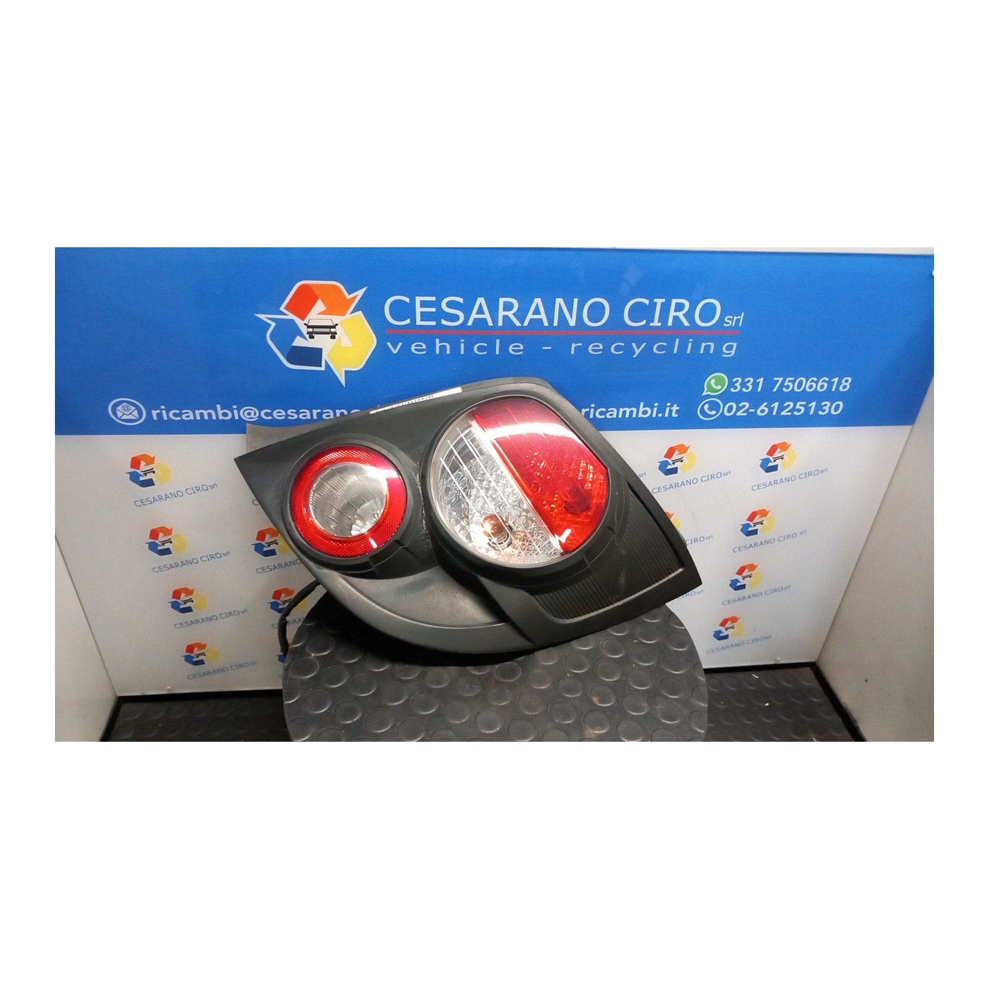 FANALE POST. DX. 027 CHEVROLET (DAEWOO) AVEO (T300) (05/11-) A12XER 96830976