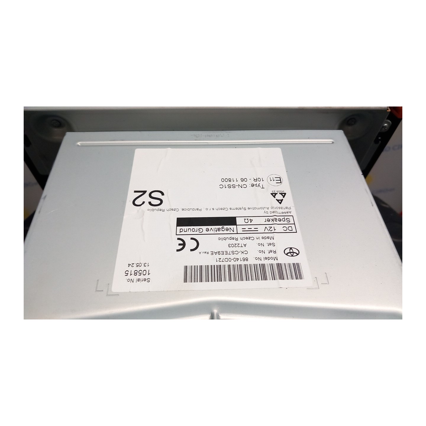 DISPLAY MULTIFUNZIONE 037 TOYOTA YARIS CROSS (05/21-) M15A 86140K0291