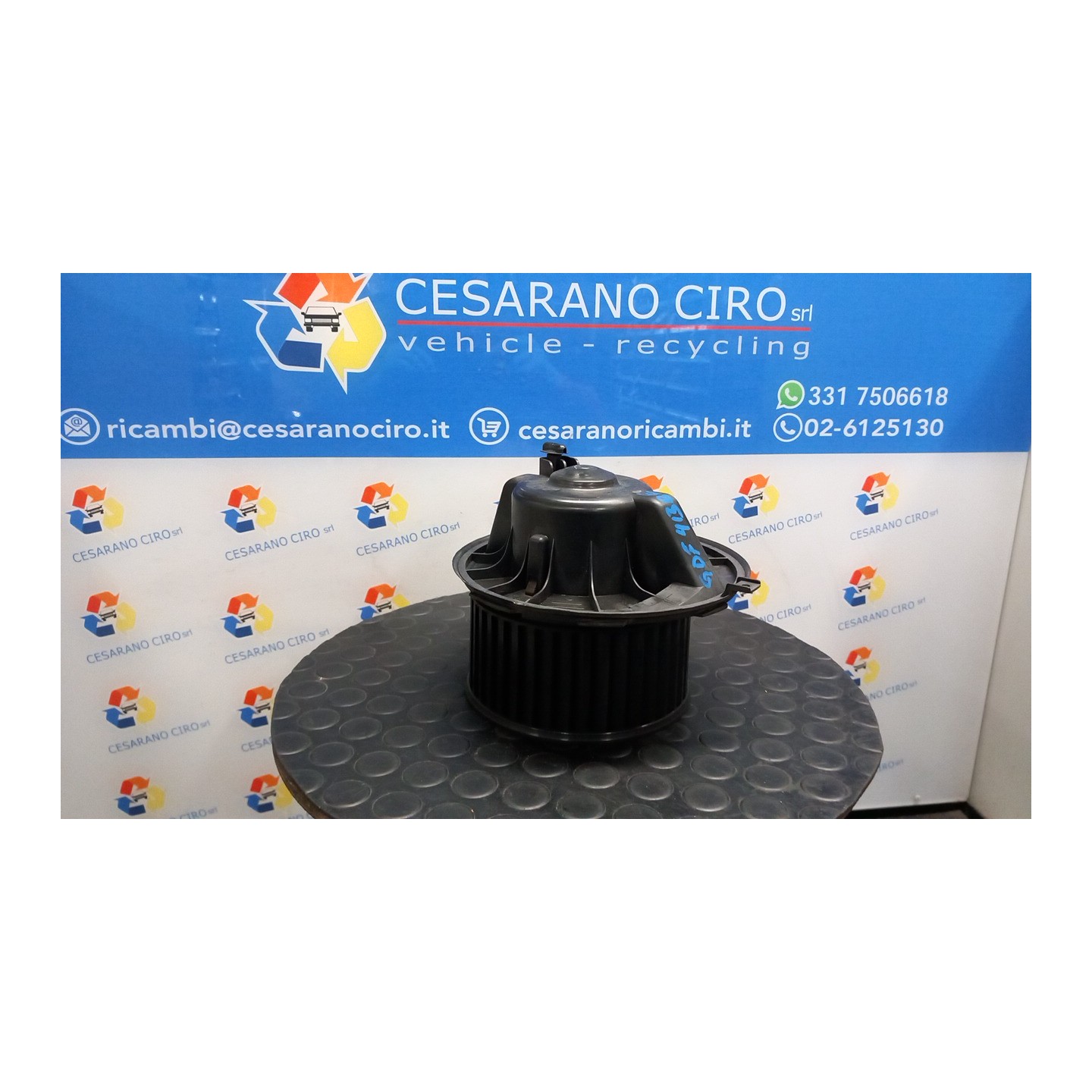 MOTORINO VENTILAZIONE ABITACOLO 052 VOLKSWAGEN GOLF (1K) (10/03-12/09) BSE 1K1819015