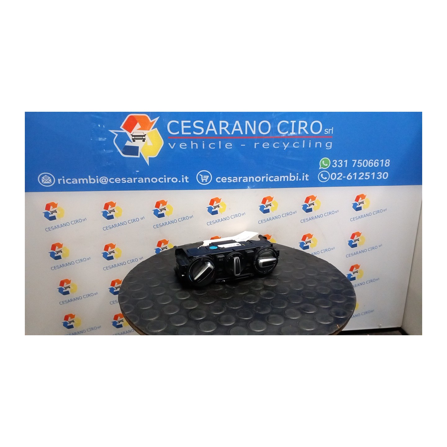 BLOCCO COMANDO CLIMATIZZAZIONE 061 VOLKSWAGEN UP! (1S) (11/11-10/16) CPG 1S0819045MOQN