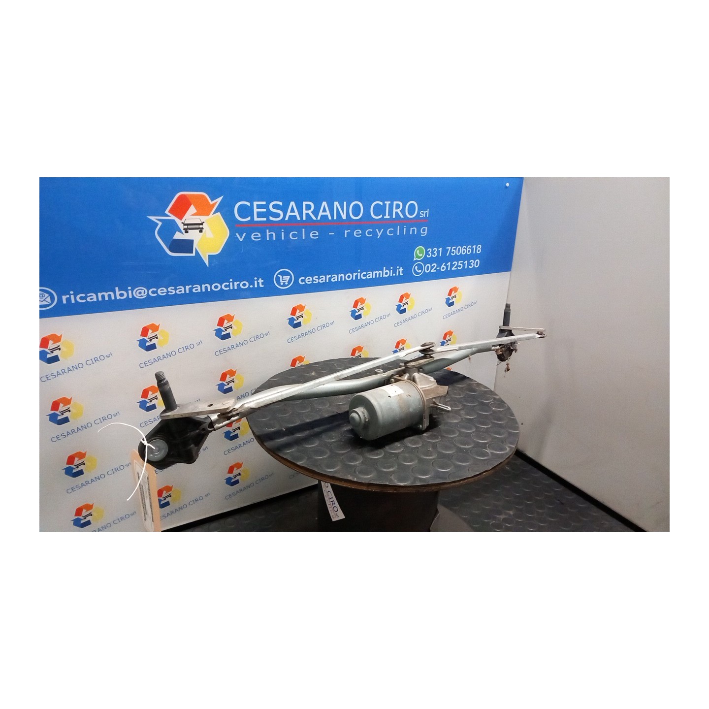 MECCANISMO TERGIPARABREZZA CON MOTORINO 087 MINI MINI COUNTRYMAN (R60) (06/10-0 N47C16A 61619800894