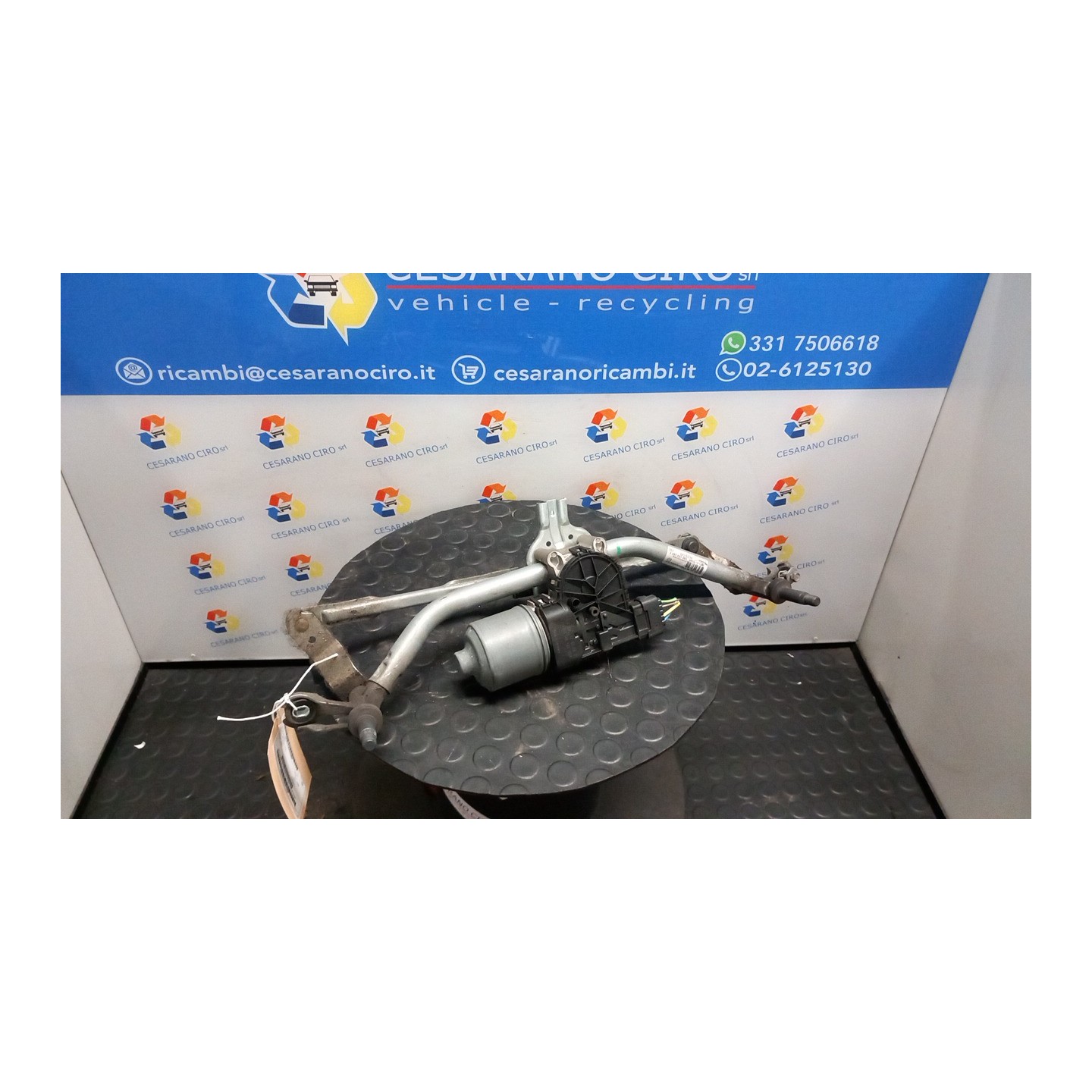 MECCANISMO TERGIPARABREZZA CON MOTORINO 097 PEUGEOT 208 (01/12-11/15) 9H06 9673222580