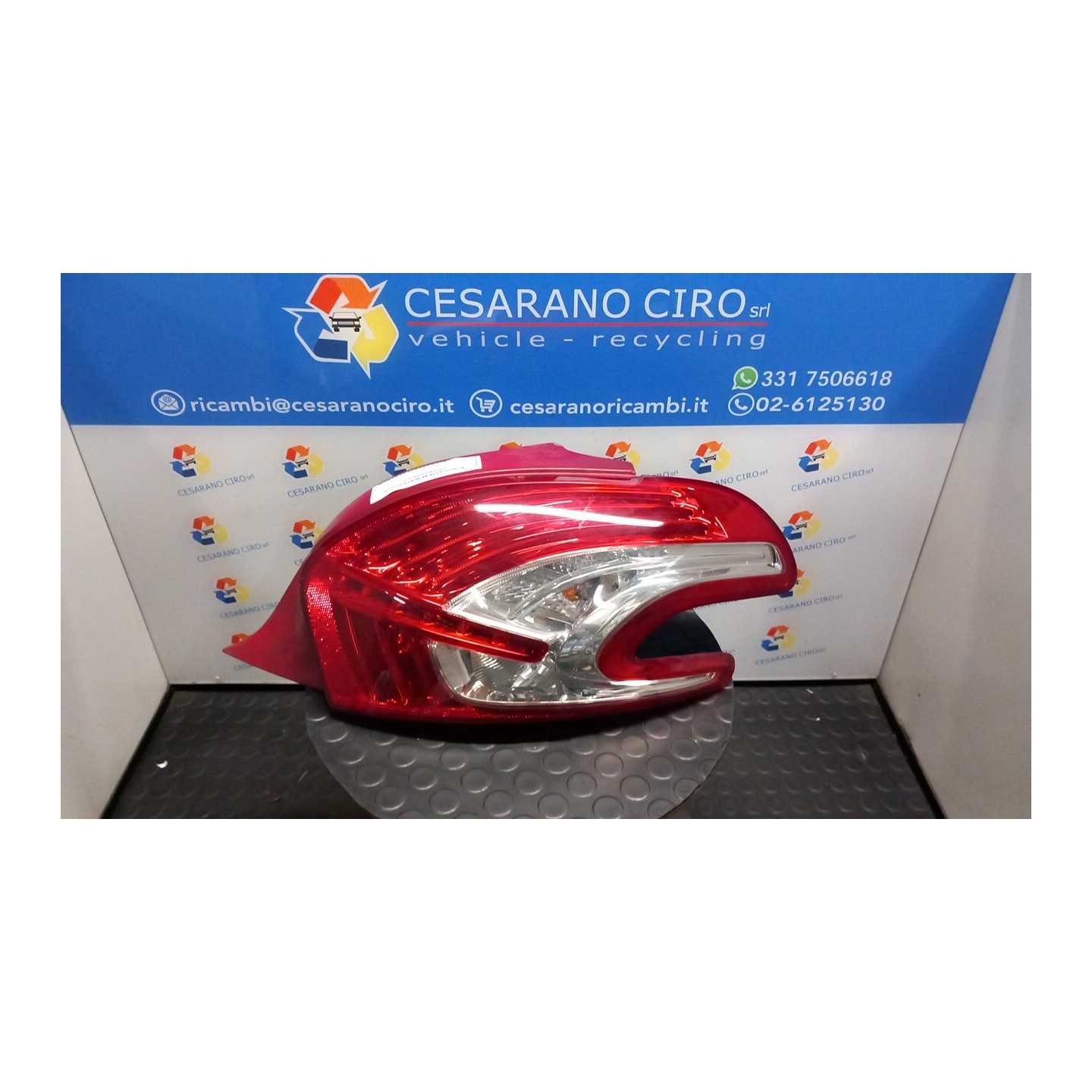 FANALE POST. DX. 098 PEUGEOT 208 (01/12-11/15) 9H06 9672628380