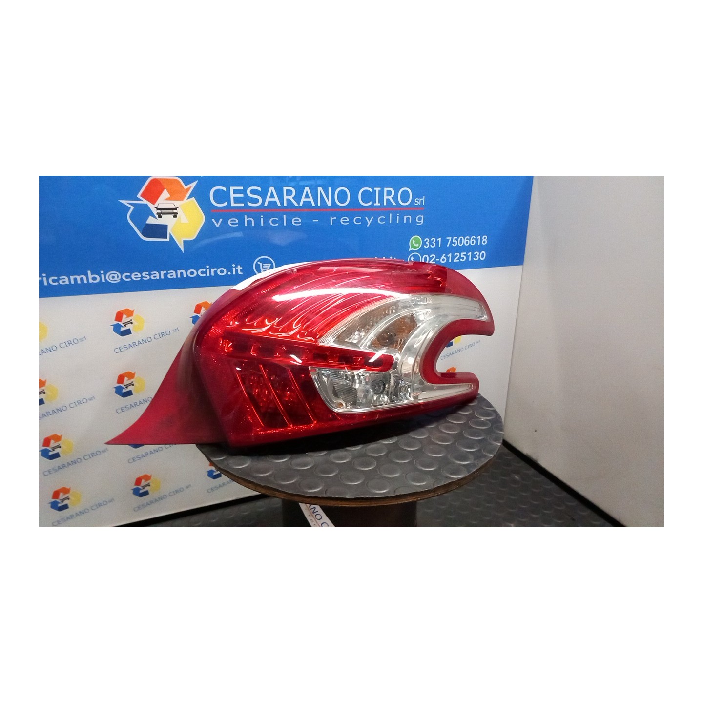 FANALE POST. DX. 098 PEUGEOT 208 (01/12-11/15) 9H06 9672628380