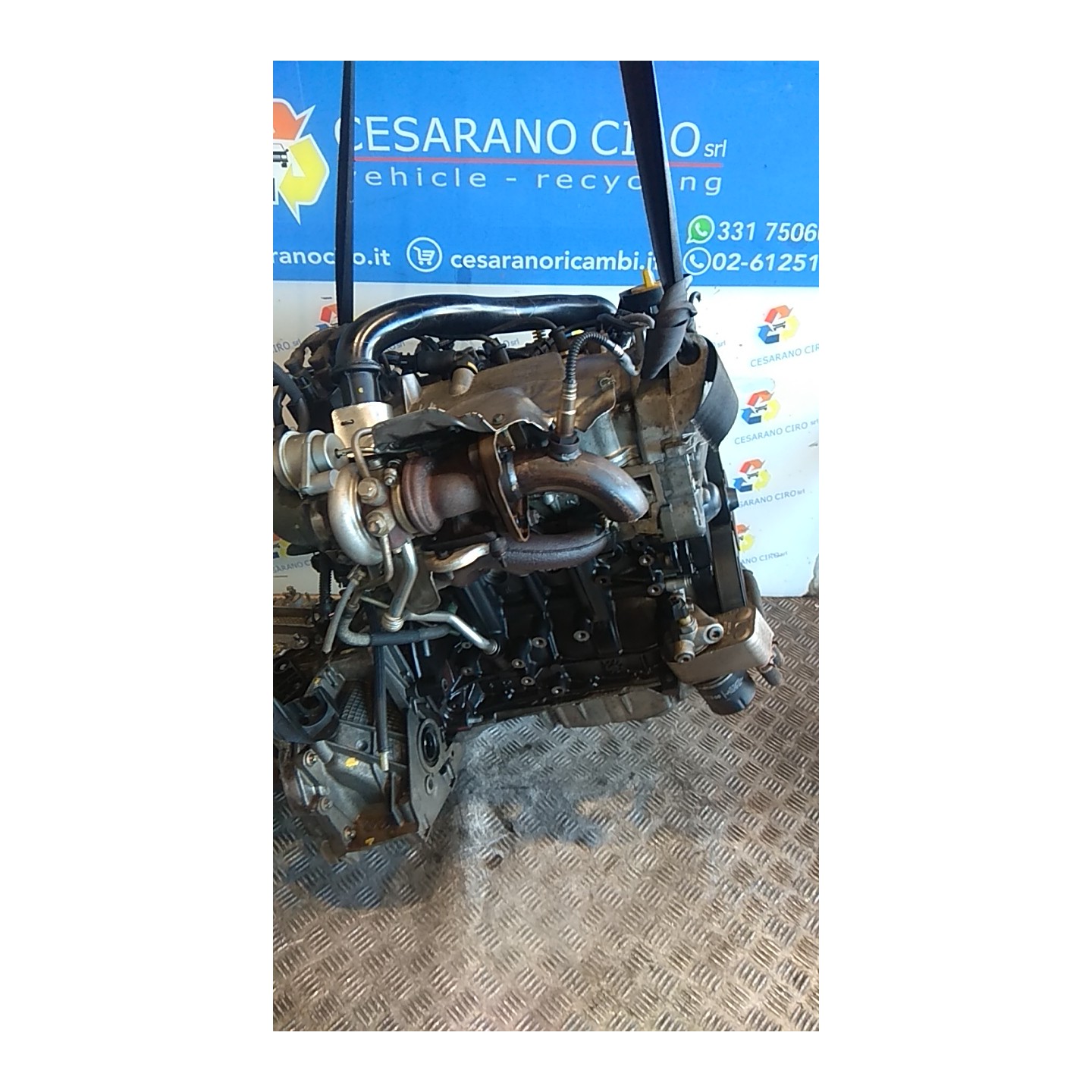 MOTORE SEMICOMPL. 118 RENAULT CLIO 3A SERIE (05/09-) D4FH7 7701478030