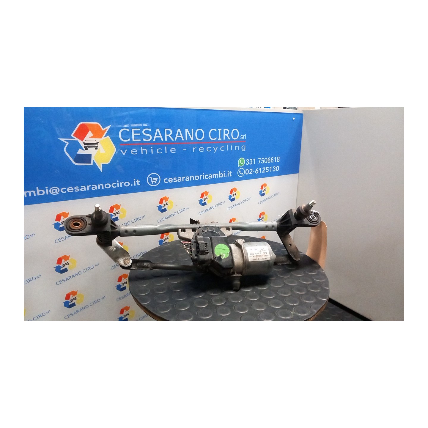 MECCANISMO TERGIPARABREZZA CON MOTORINO 135 FORD KA (CCU) (10/08-03/17) 169A4000 1747197