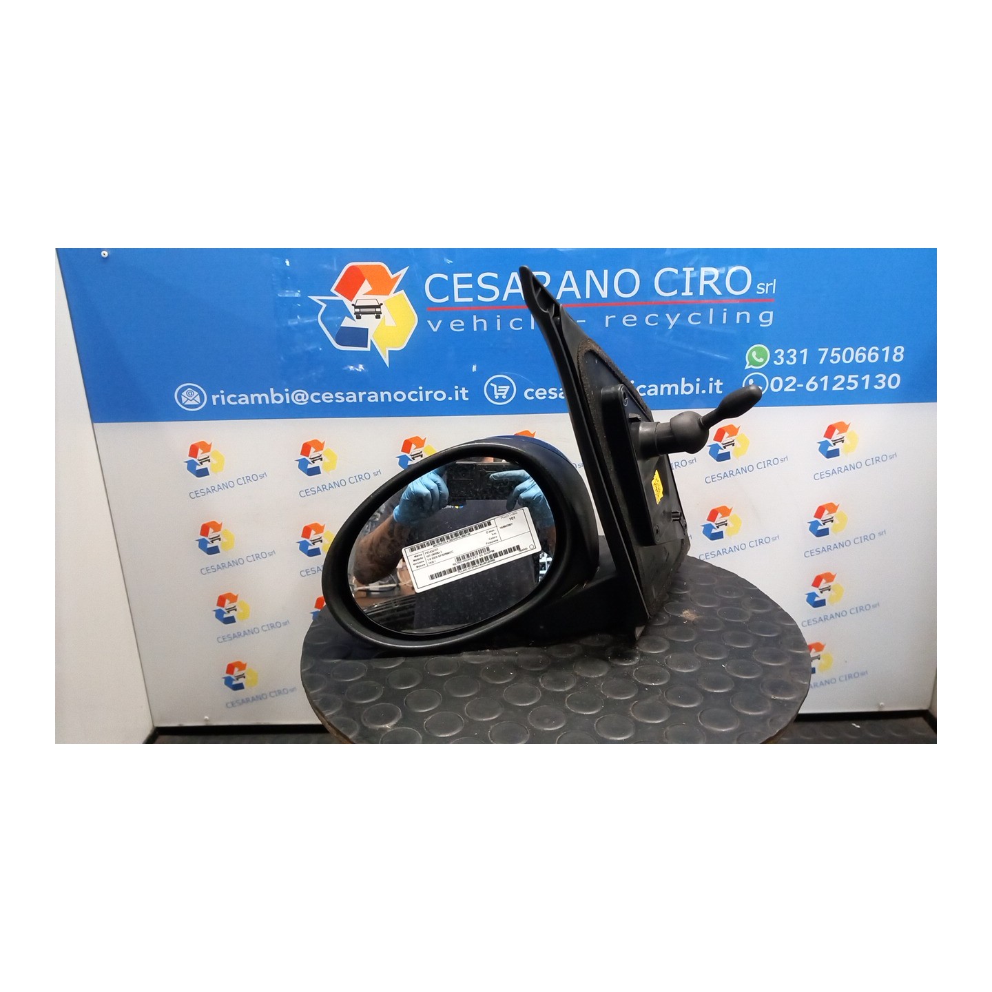 RETROVISORE EST. SX. 149 PEUGEOT 107 (06/05-) 1KR 8153YW