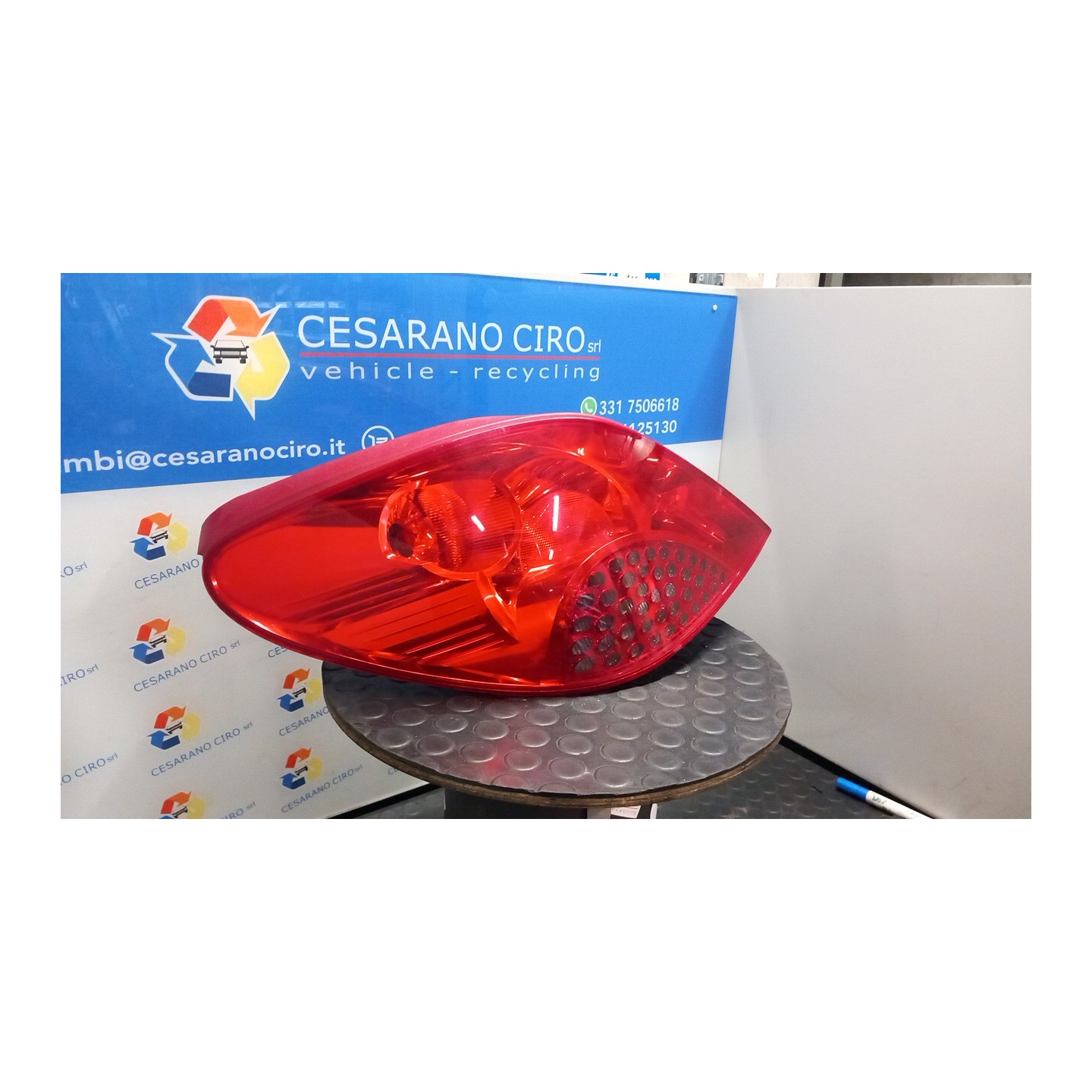 FANALE POST. SX. 154 PEUGEOT 207 (04/06-06/09) KFU 6350Y7