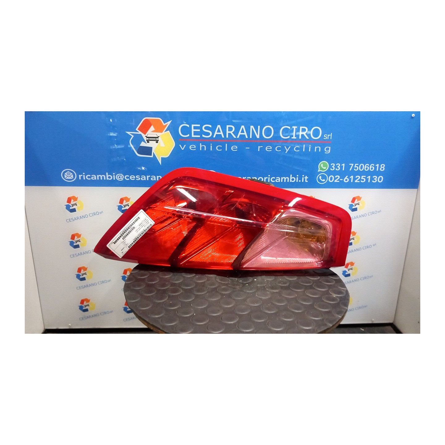 FANALE POST. SX. 158 FIAT GRANDE PUNTO (2Y) (06/05-12/08 199A4000 51701589