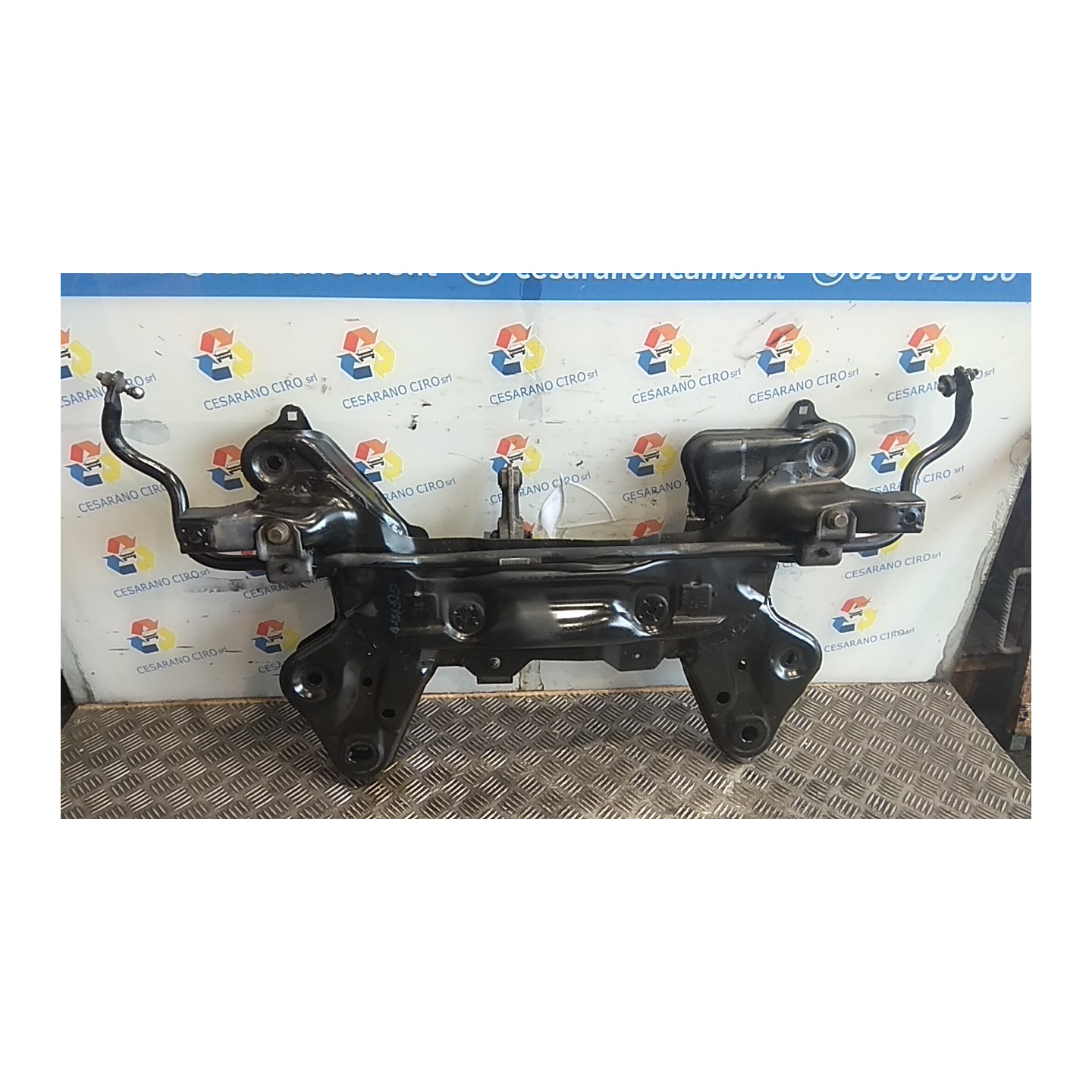 TELAIO AUSILIARIO ANT. P/DISCO DIAM.266MM SPESS.22MM 007 PEUGEOT 208 (01/12-11/15) 9H06 9804208180