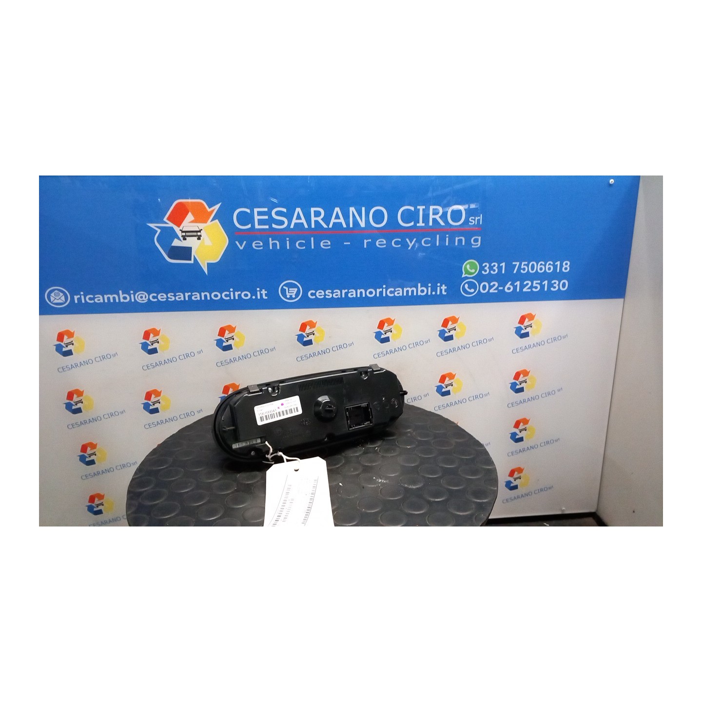 BLOCCO COMANDO CLIMATIZZAZIONE CLIMA1 002 ALFA ROMEO GIULIETTA (X7) (03/10-10/13) 198A4000 156100041