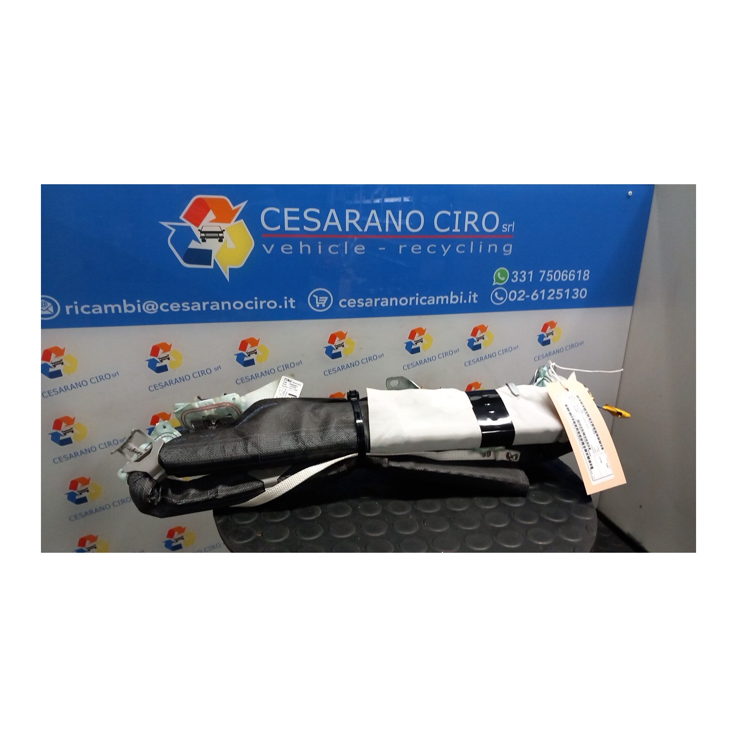 DISPOSITIVO AIRBAG A TENDINA DX. 009 ALFA ROMEO GIULIETTA (X7) (03/10-10/13) 198A4000 52003599
