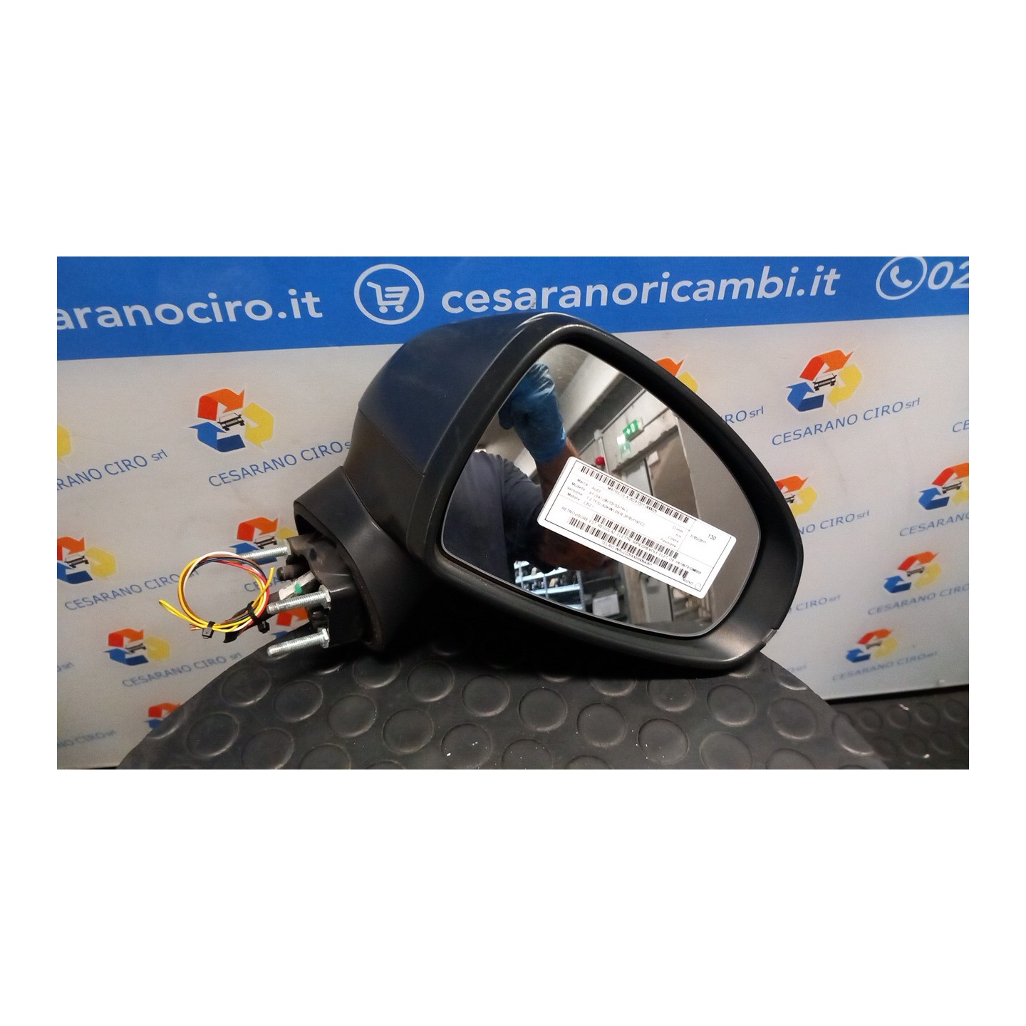 RETROVISORE EST. REGOLAZ. ELETTR. RIPIEGHEVOLE ELET. DX. 025 AUDI A1 (8X) (05/10-03/19) CBZ 8X1857410M9B9