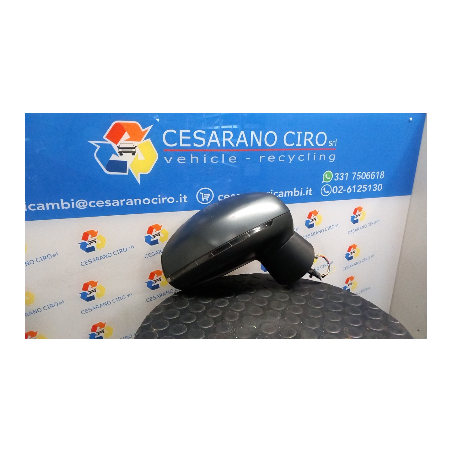 RETROVISORE EST. REGOLAZ. ELETTR. RIPIEGHEVOLE ELET. DX. 025 AUDI A1 (8X) (05/10-03/19) CBZ 8X1857410M9B9