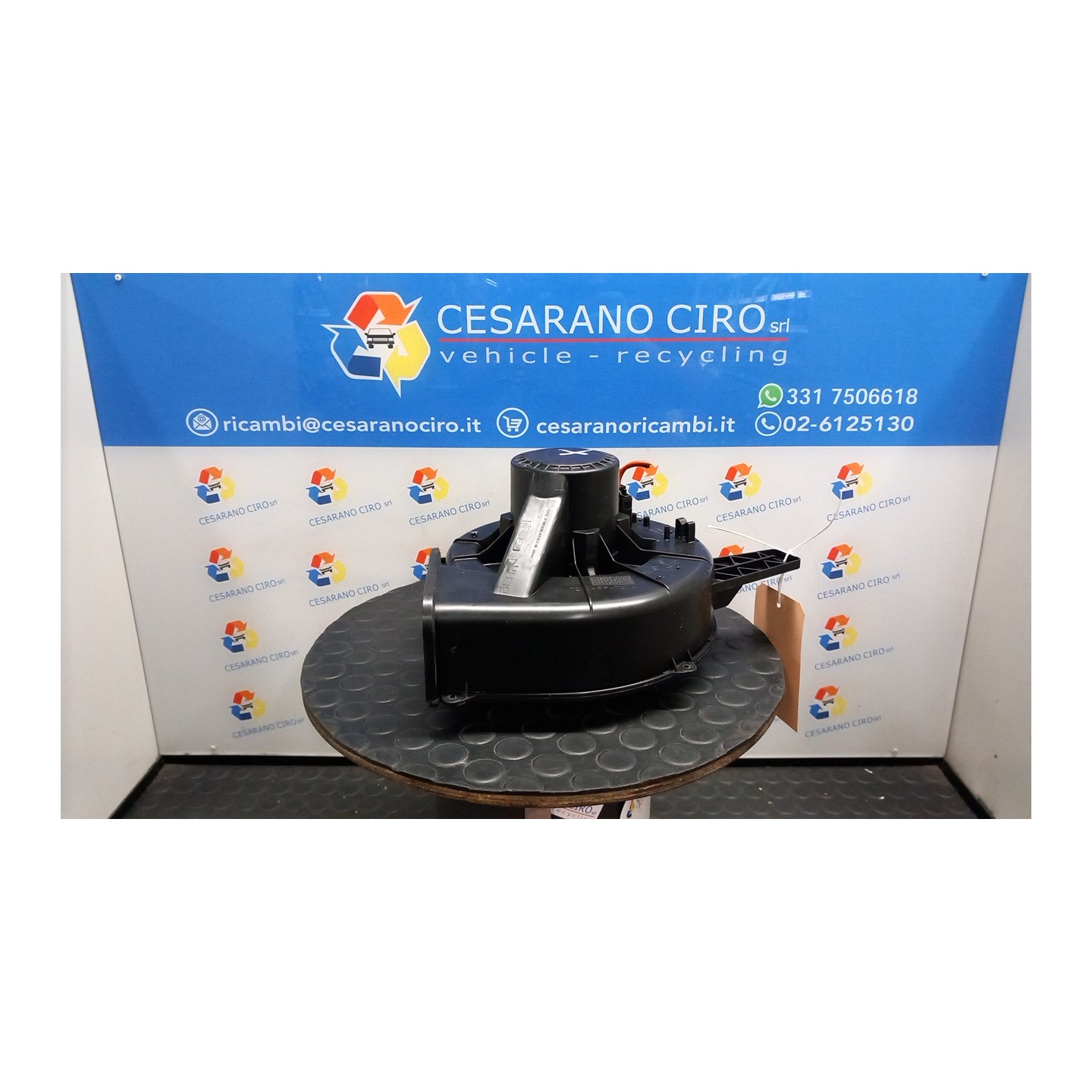 MOTORINO VENTILAZIONE ABITACOLO 027 AUDI A1 (8X) (05/10-03/19) CBZ 6R1819015A