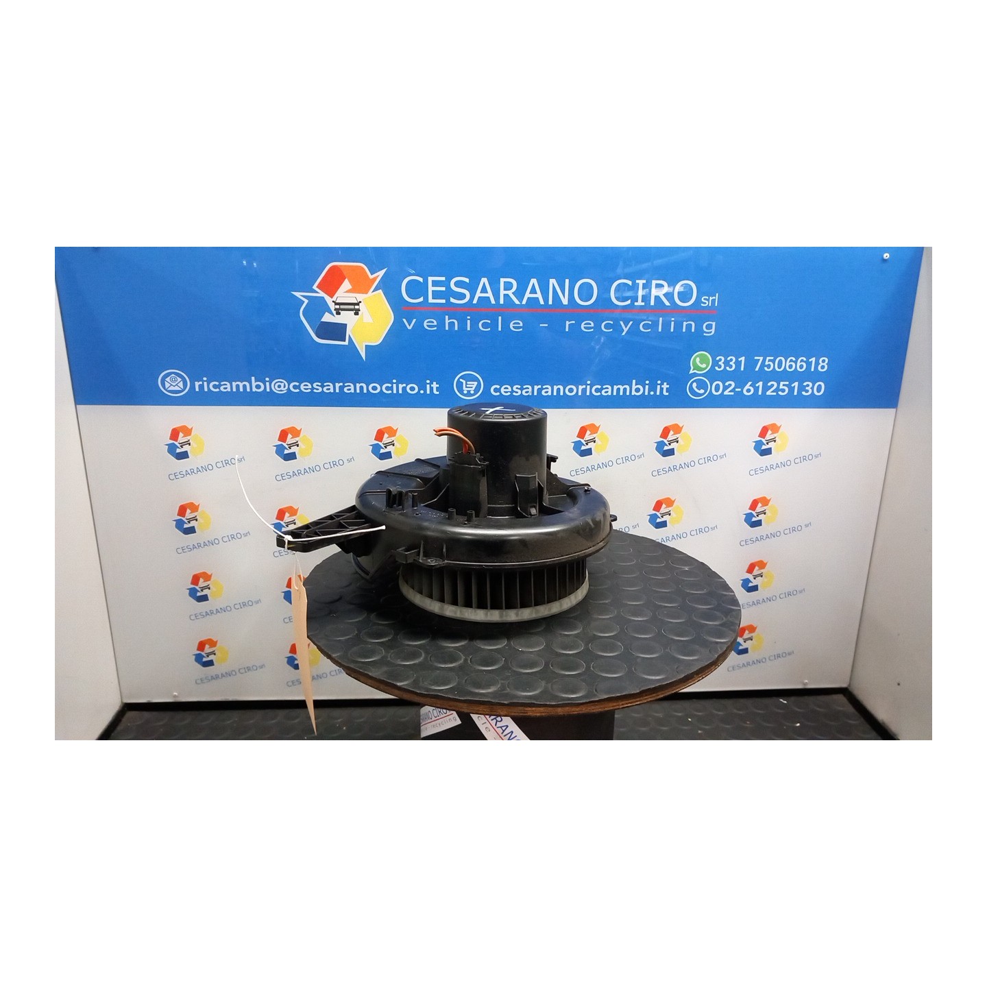 MOTORINO VENTILAZIONE ABITACOLO 027 AUDI A1 (8X) (05/10-03/19) CBZ 6R1819015A